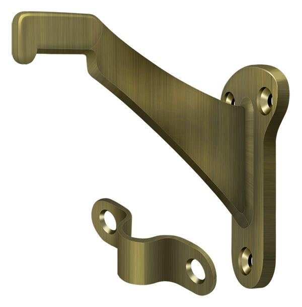 Deltana Hand Rail Brackets; Zinc 3-1/4" Projection; Deltana