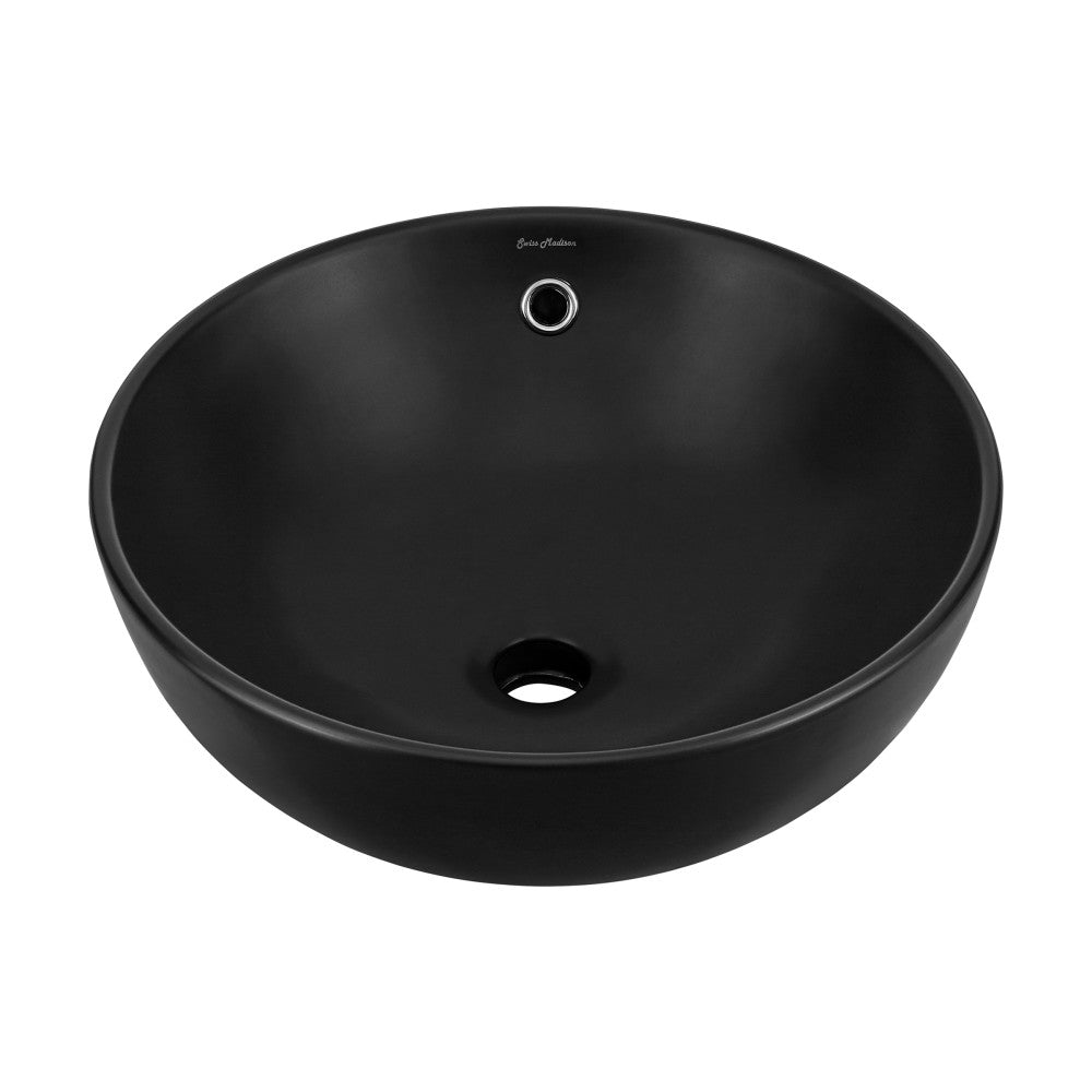 Swiss Madison Sublime 17” Round Vessel Sink