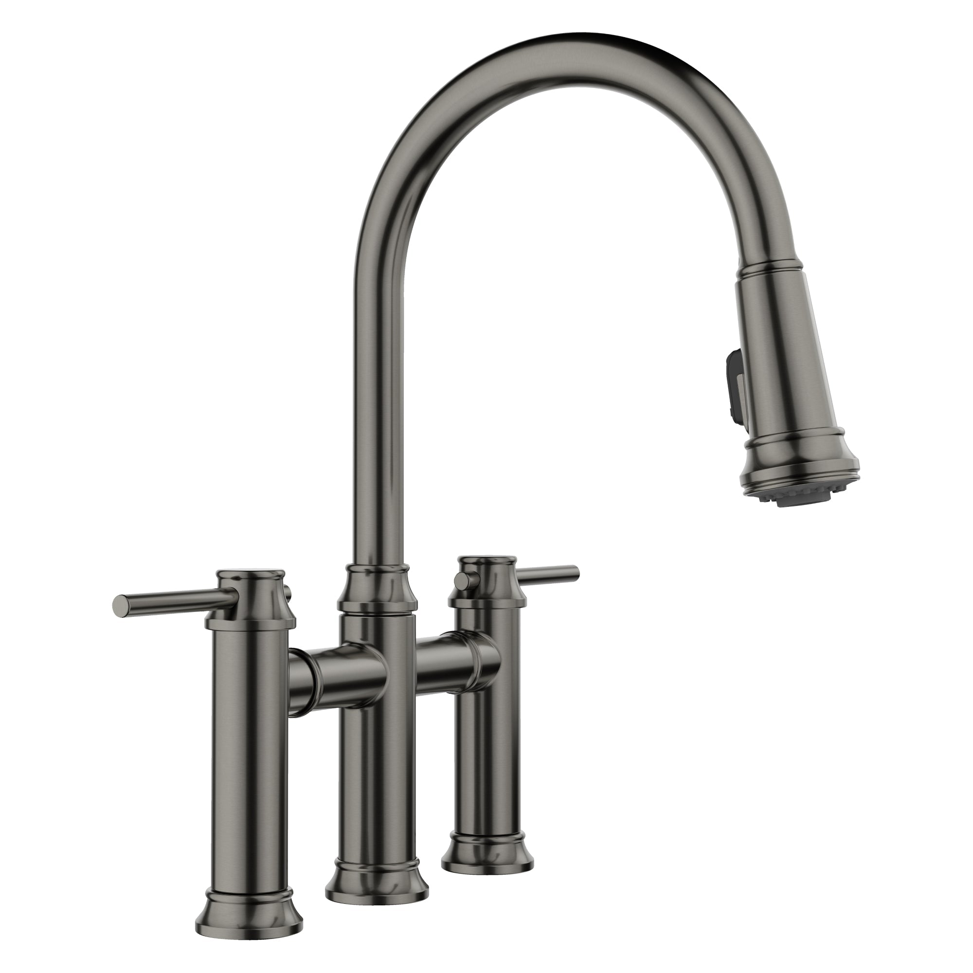 Blanco Empressa Pull-Down Dual-Spray Bridge Faucet BLANCO