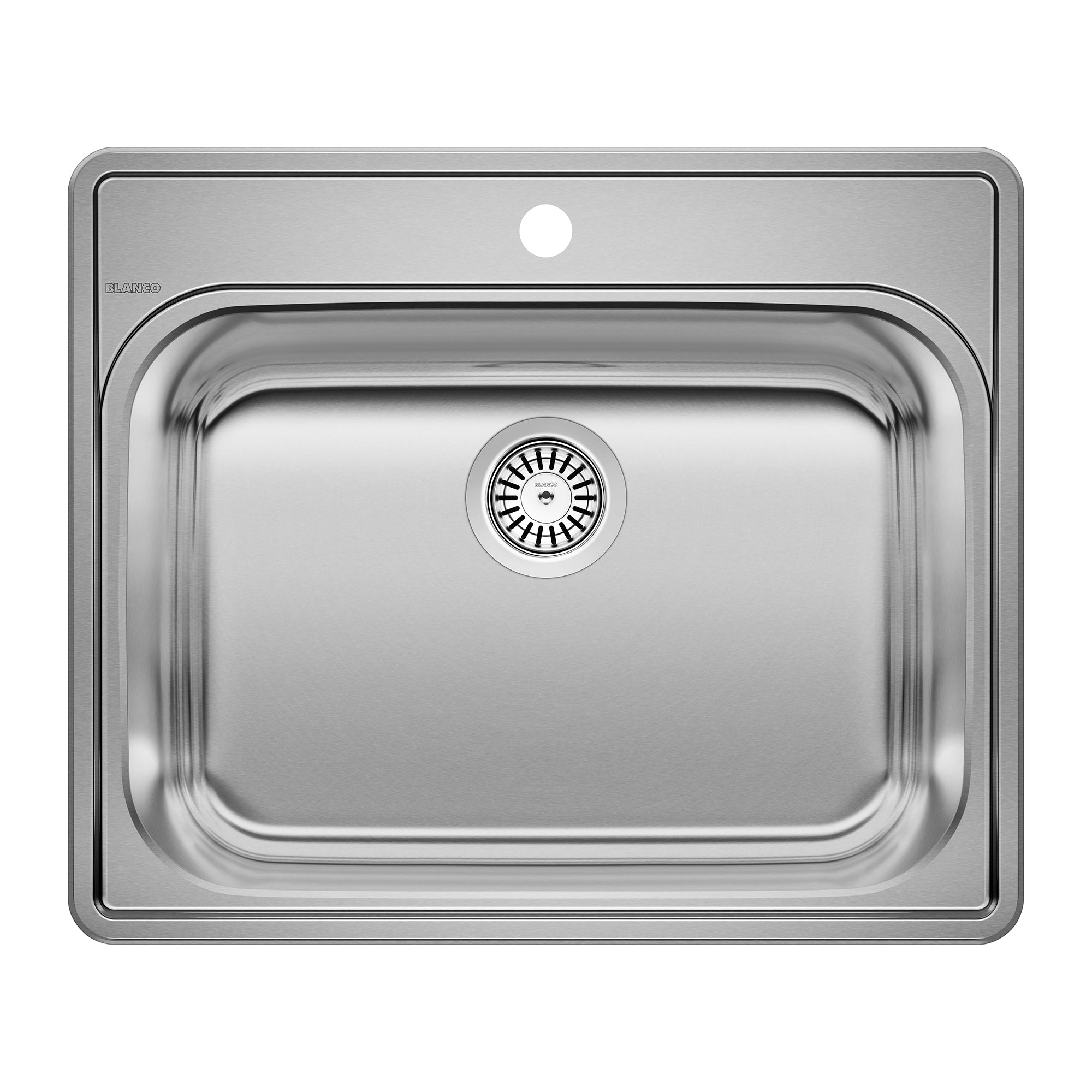 Blanco Essential 25" Single Bowl Drop-In Stainless Steel Laundry Sink - 1 Hole Blanco
