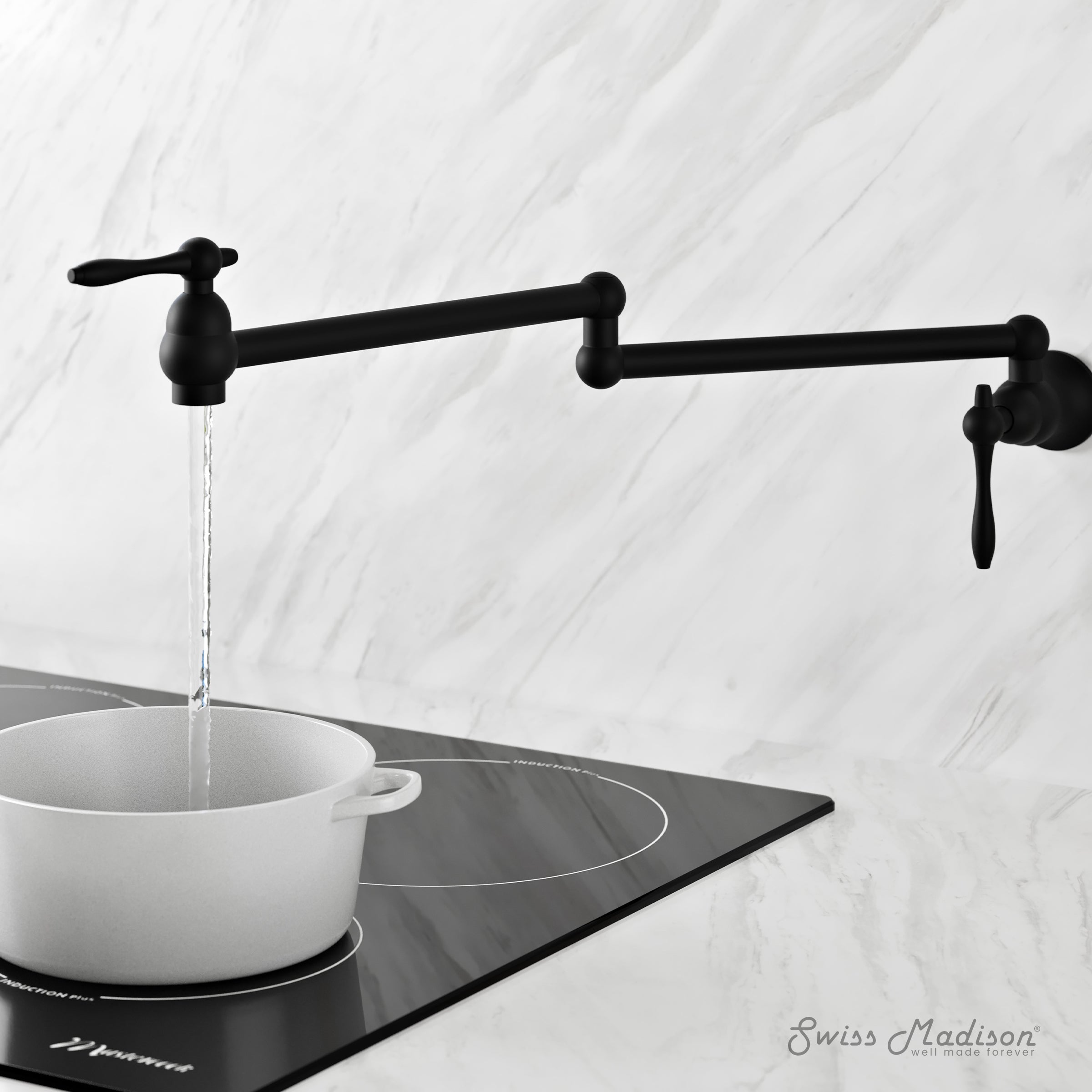 Swiss Madison Plaisir Retractable Pot Filler Faucet