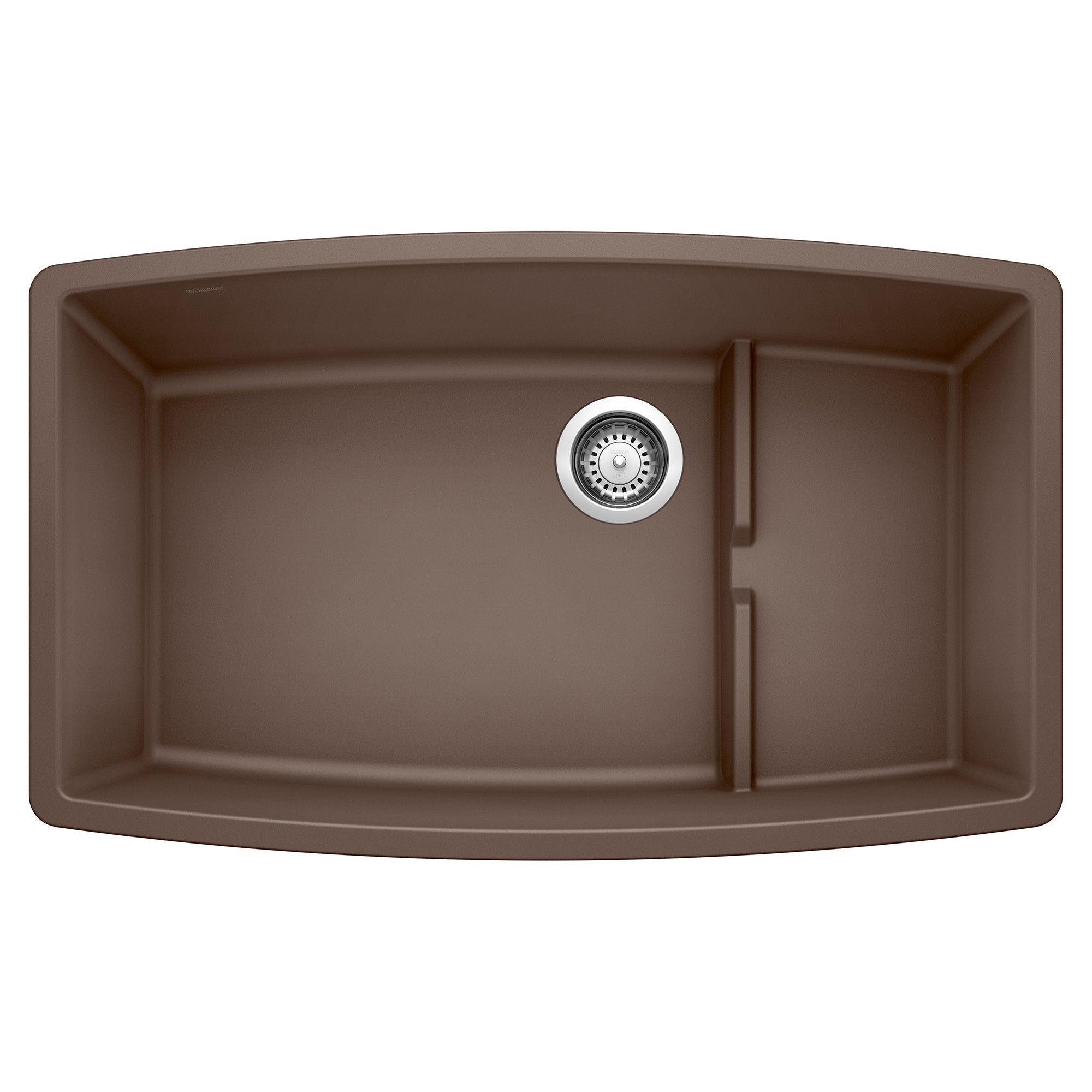 Blanco Performa Cascade SILGRANIT 32" Single Bowl Undermount Kitchen Sink with Colander BLANCO