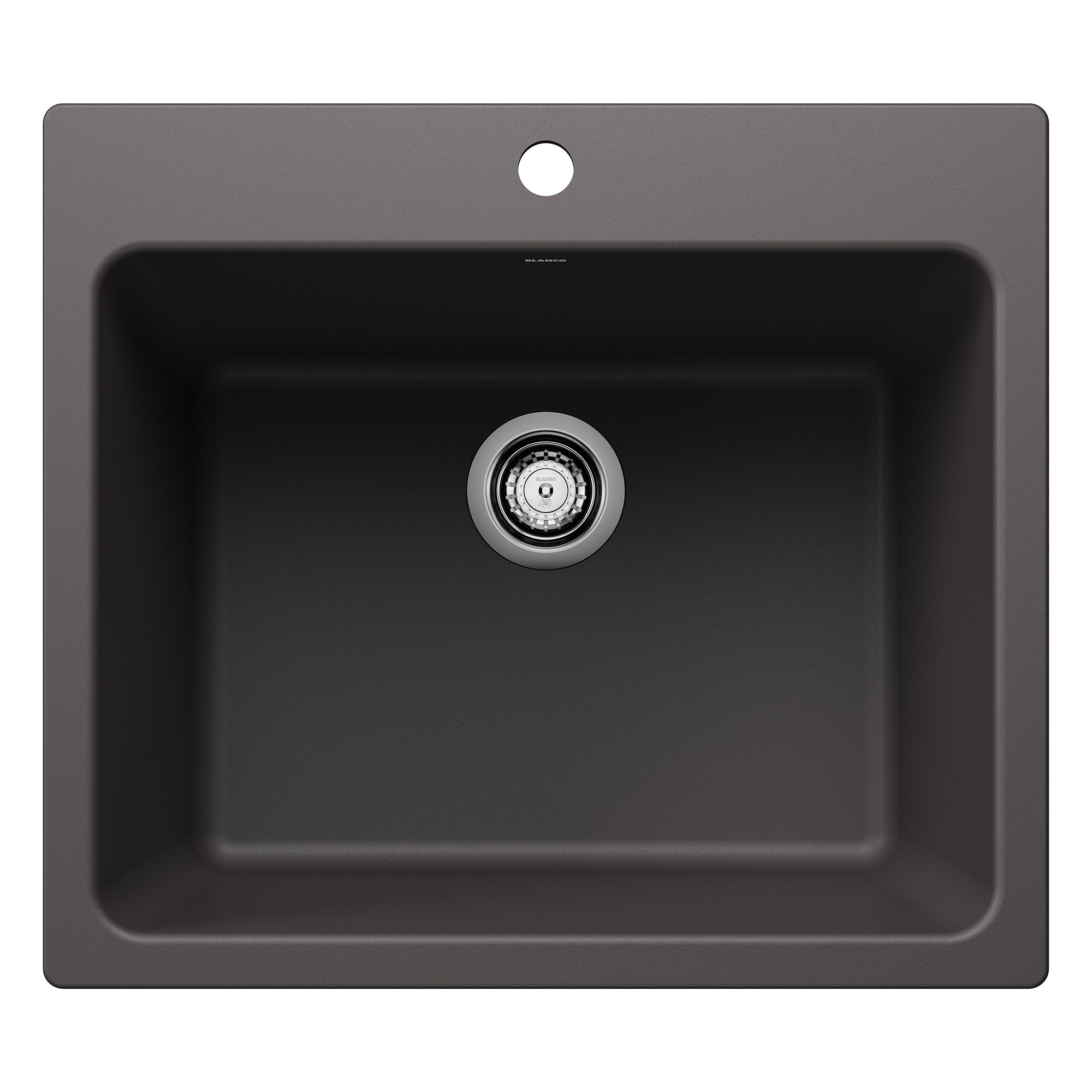 Blanco Liven SILGRANIT 25" Single Bowl Dual Mount Laundry Sink Blanco