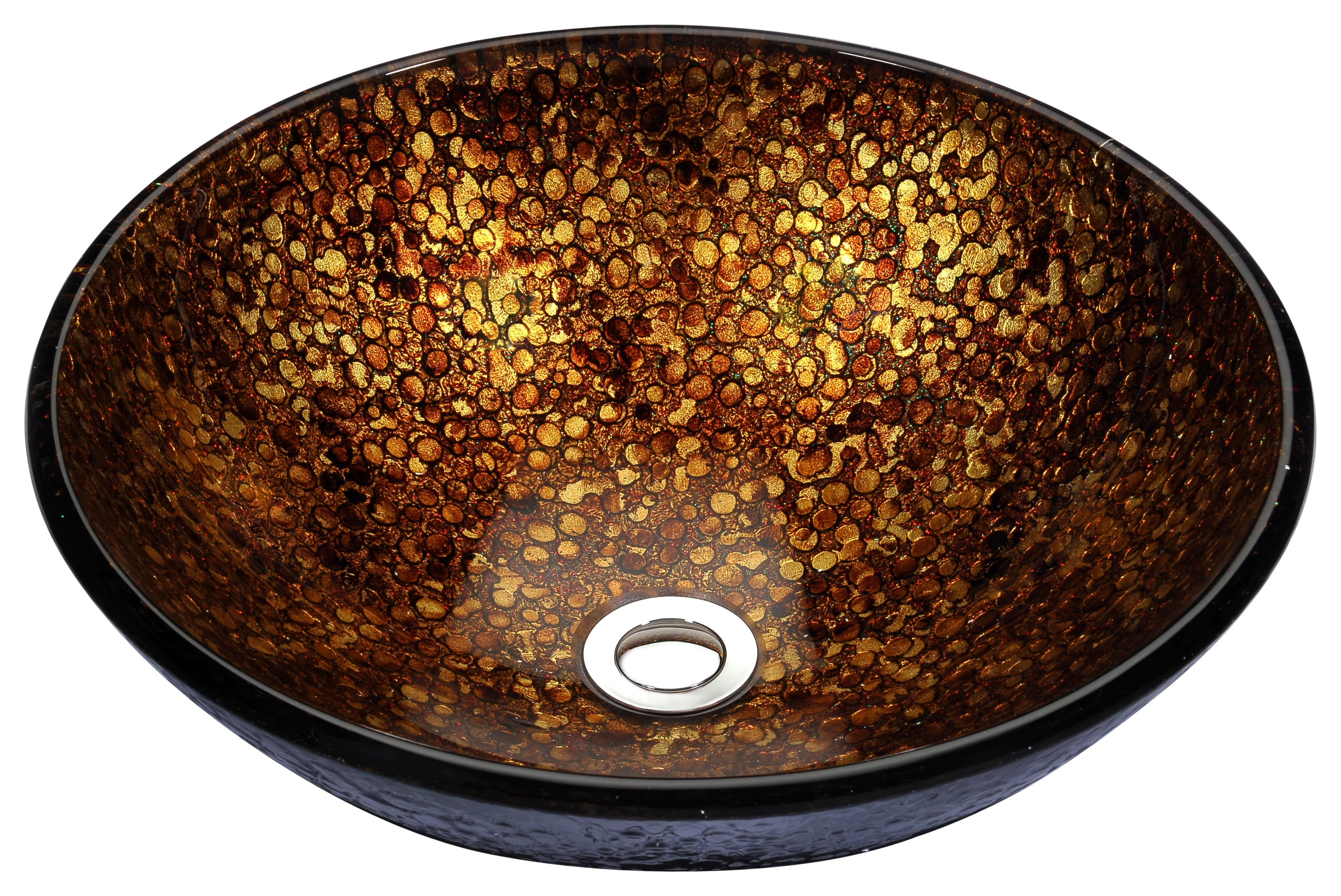 ANZZI Tara Series Deco-Glass Vessel Sink ANZZI