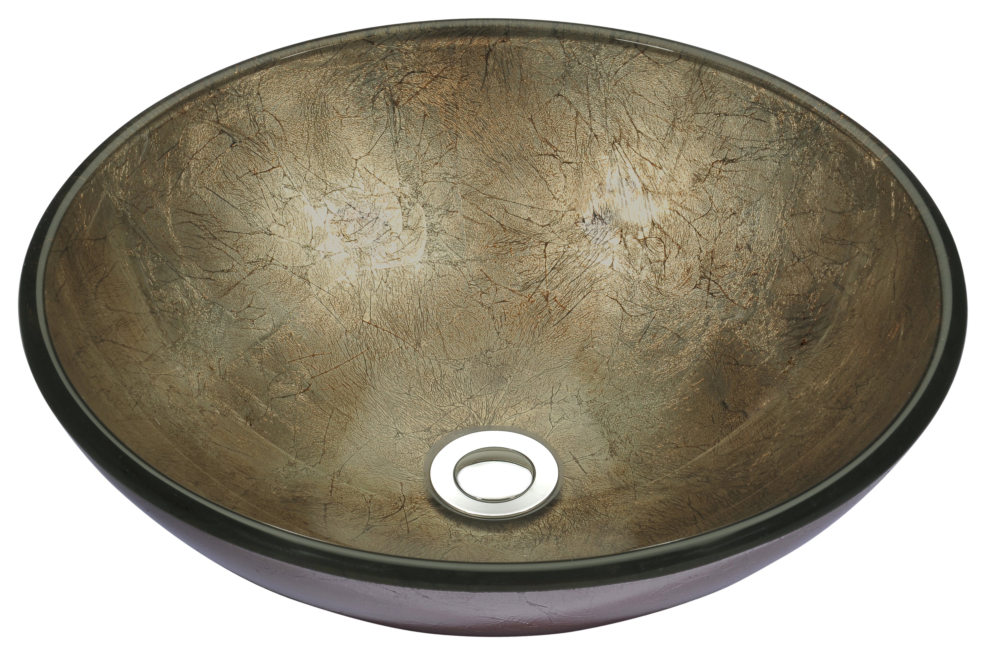 ANZZI Tara Series Deco-Glass Vessel Sink ANZZI