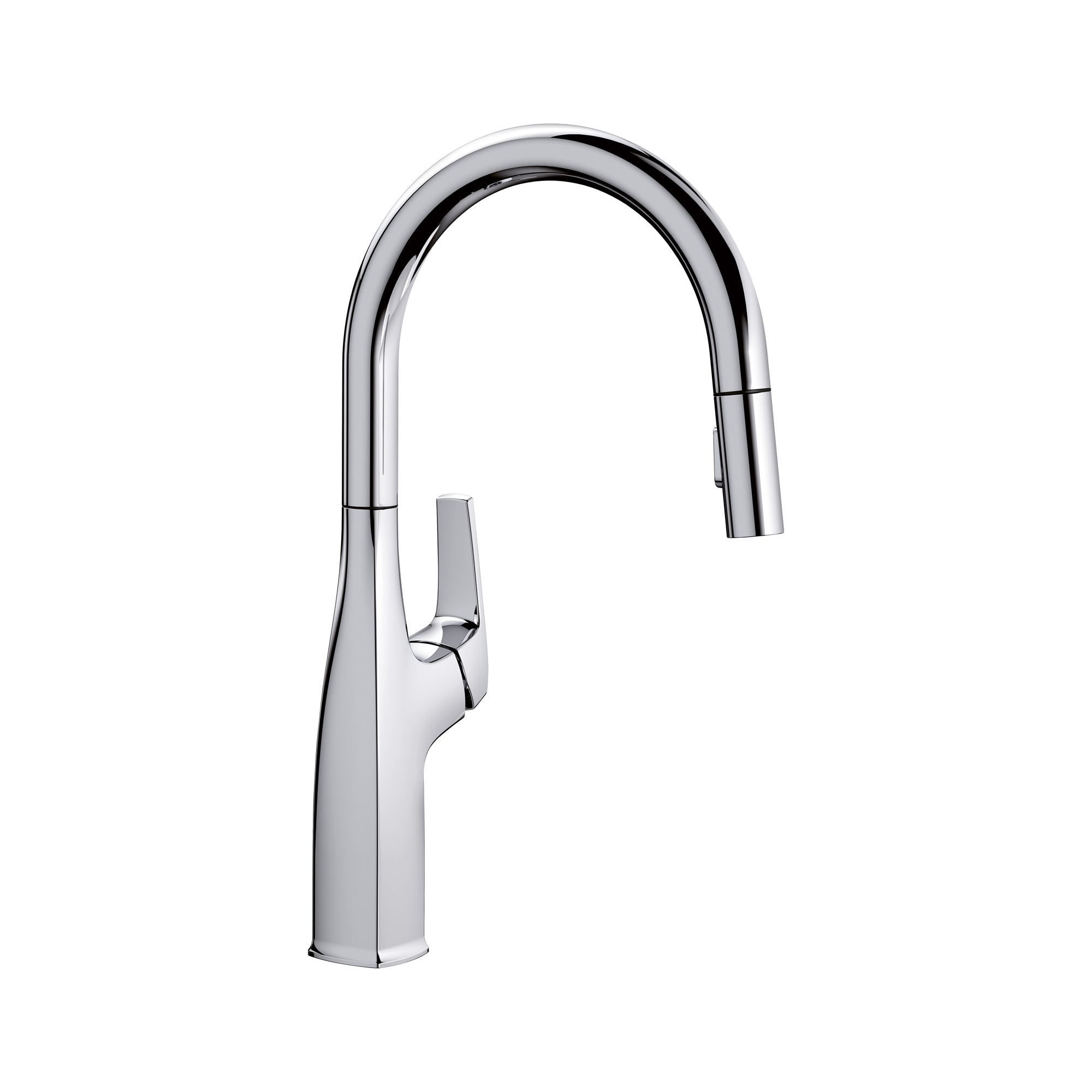 Blanco Rivana High-Arc Pull-Down Dual-Spray Kitchen Faucet Blanco