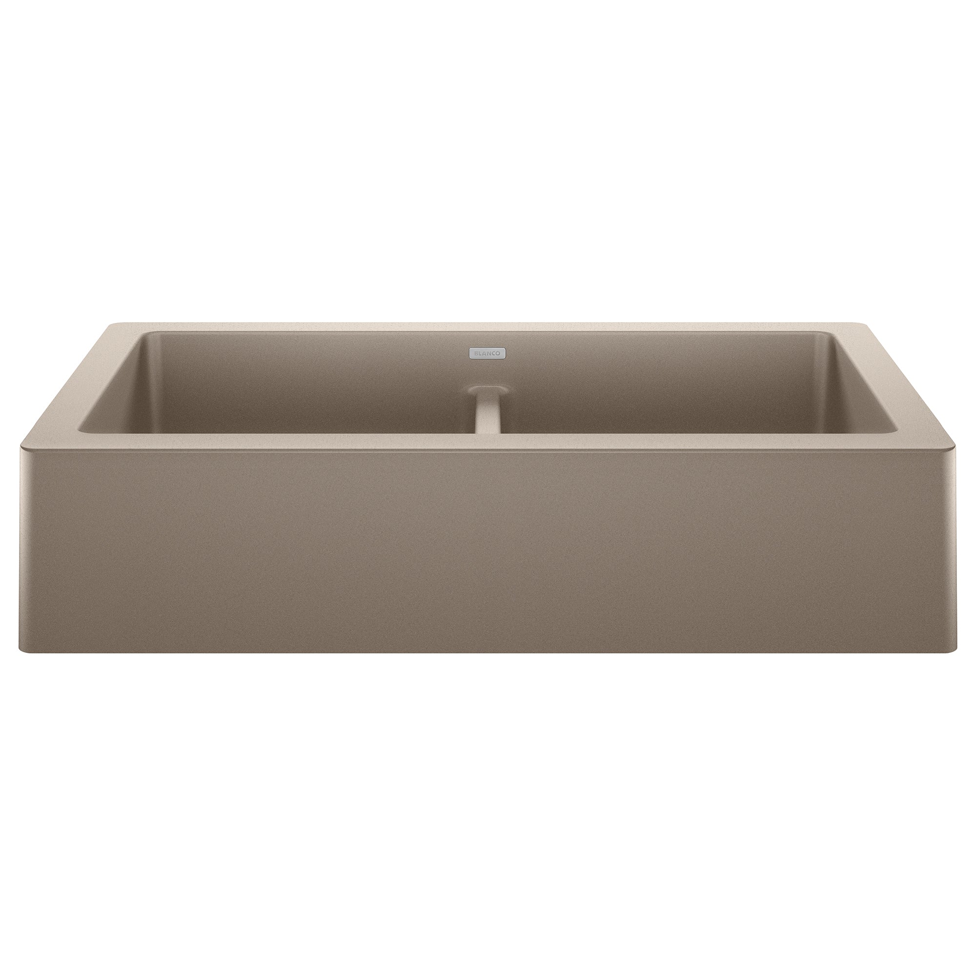 Blanco Vintera SILGRANIT 33" Double Bowl Apron-Front Farmhouse Sink Blanco