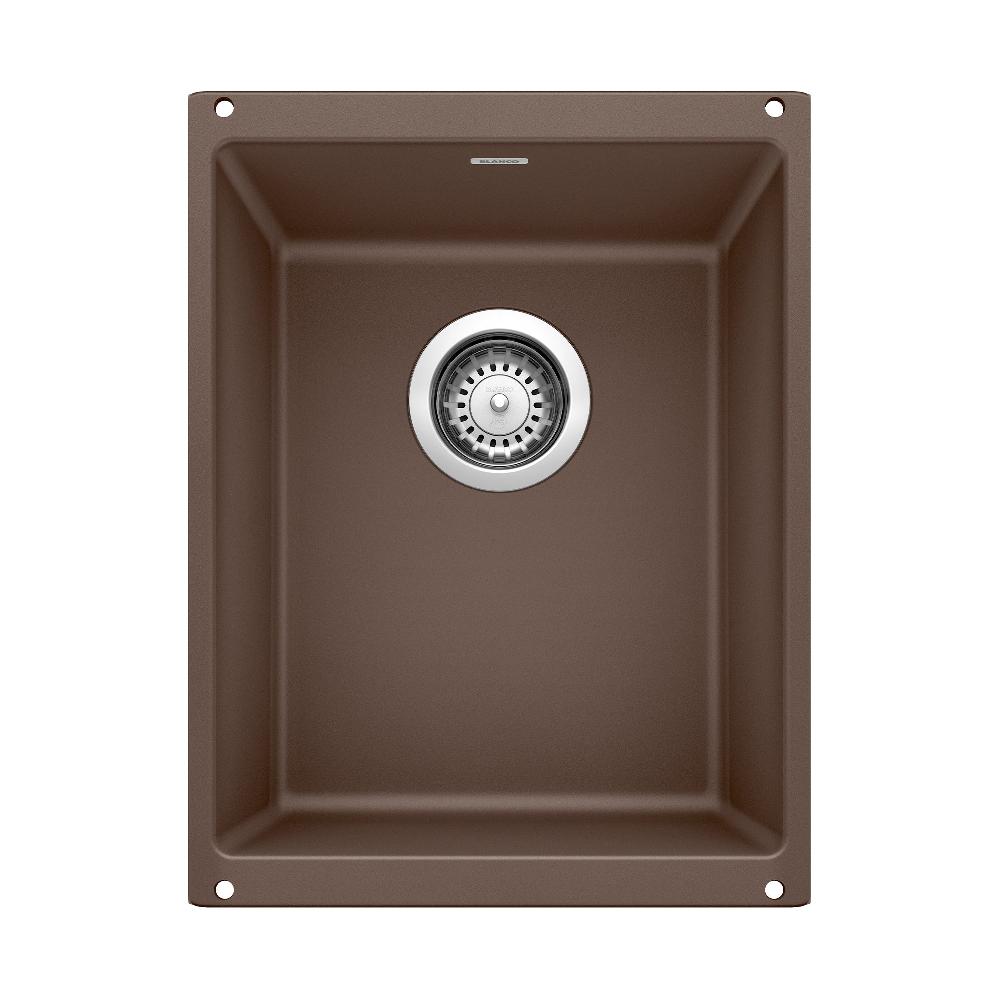 Blanco Precis SILGRANIT 13" Undermount Bar Sink Blanco