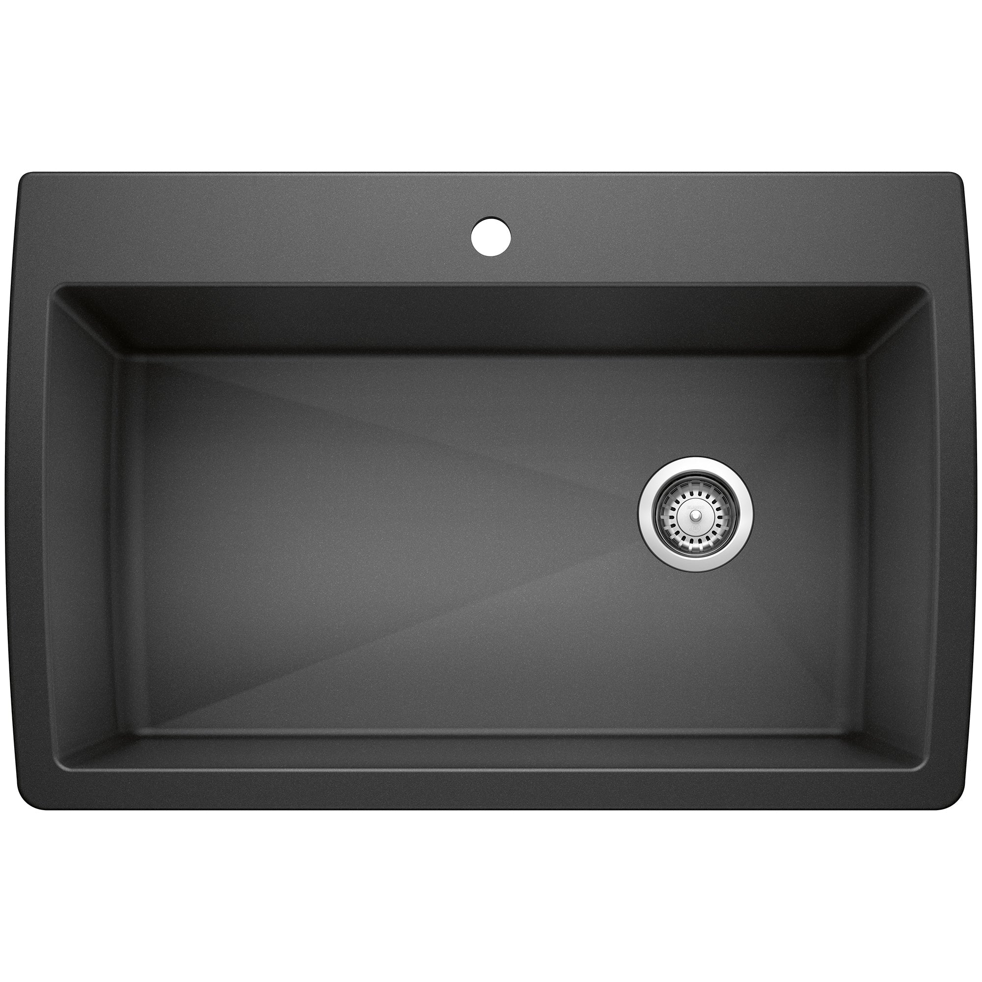 Blanco Diamond SILGRANIT 33.5" Super Single Dual Mount Kitchen Sink BLANCO