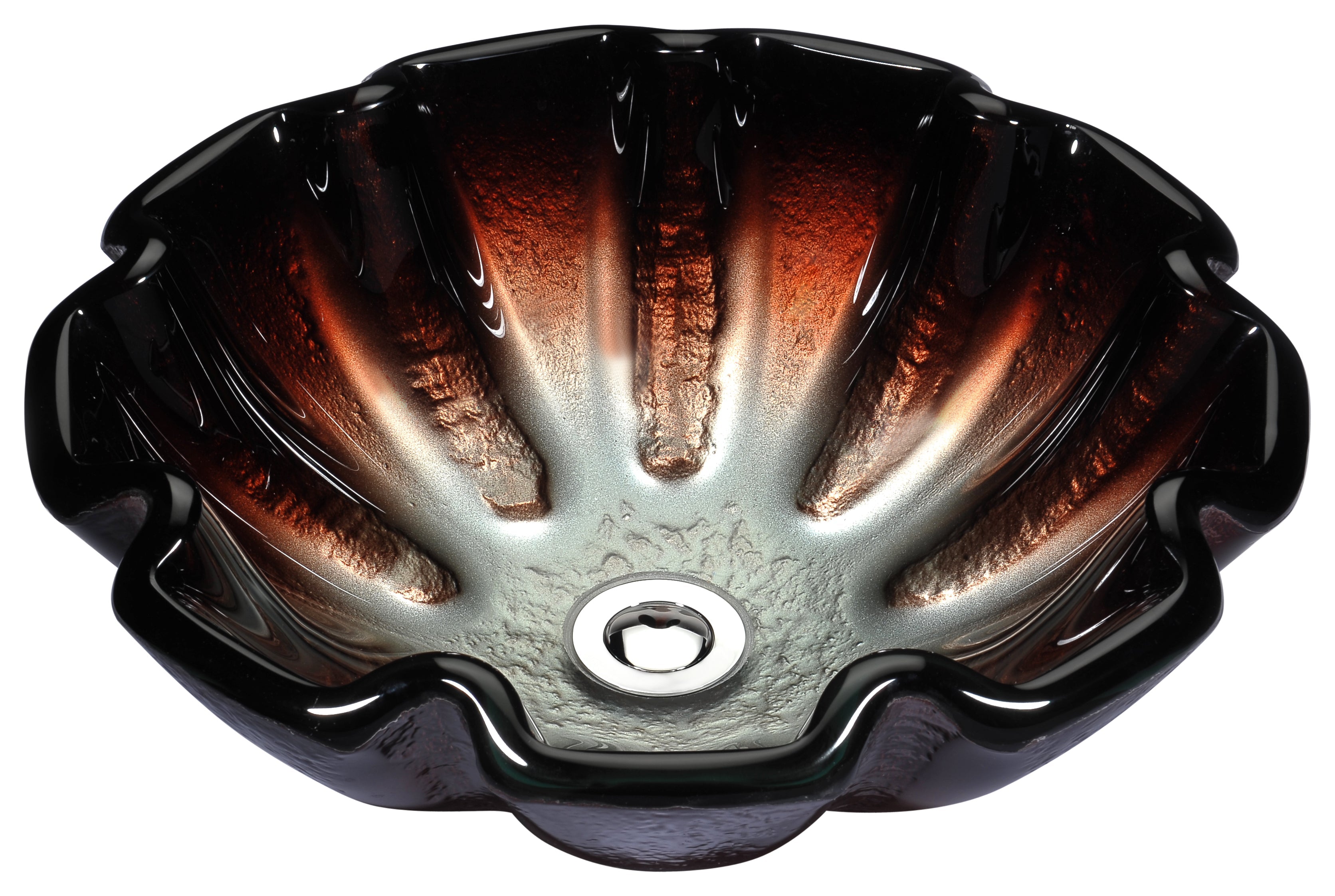 ANZZI Tara Series Deco-Glass Vessel Sink ANZZI