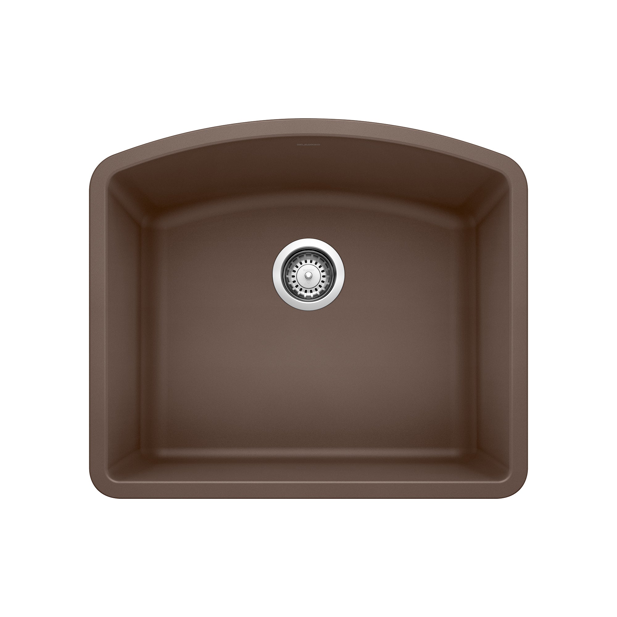 Blanco Diamond SILGRANIT 24" Single Bowl Undermount Kitchen Sink Blanco