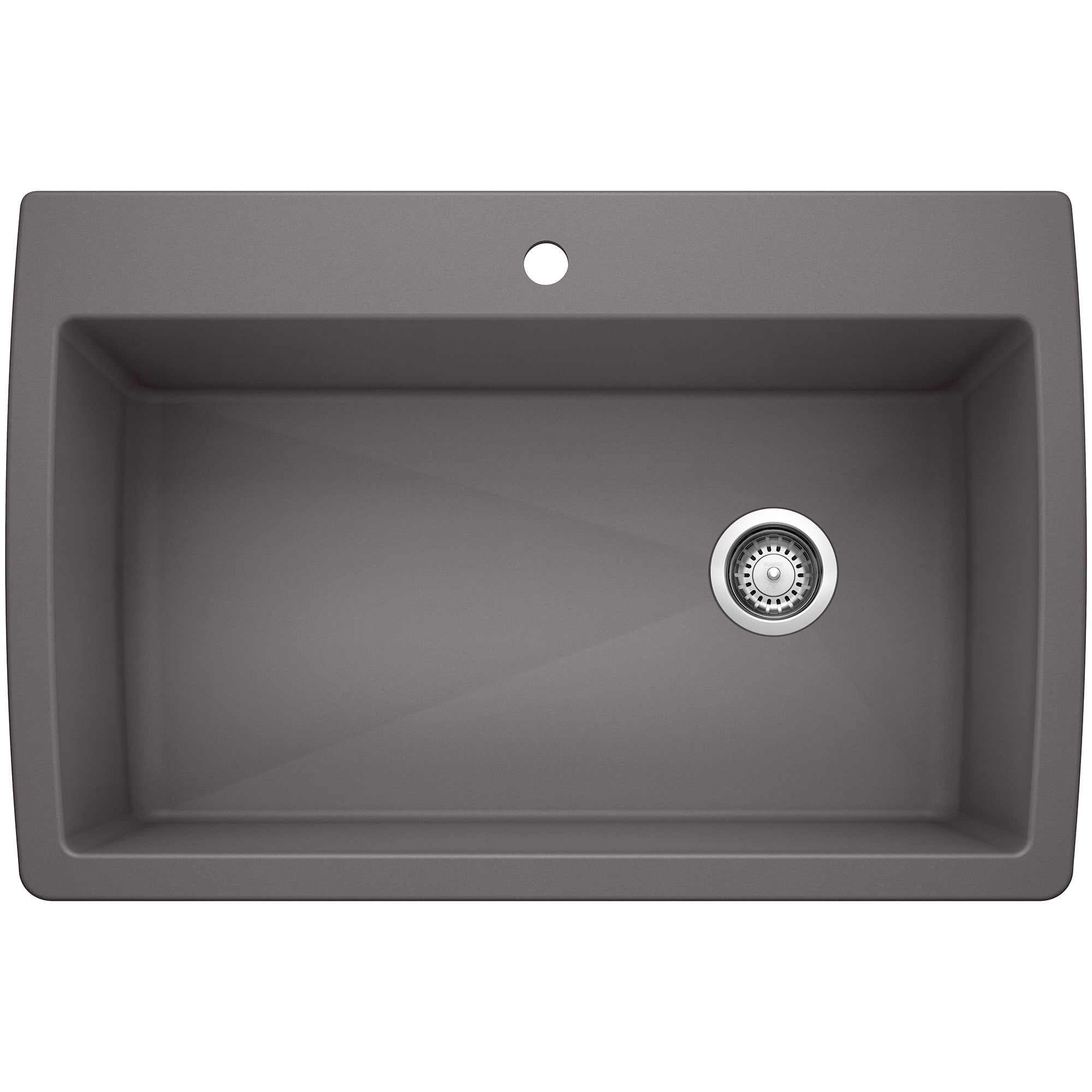 Blanco Diamond SILGRANIT 33.5" Super Single Dual Mount Kitchen Sink BLANCO