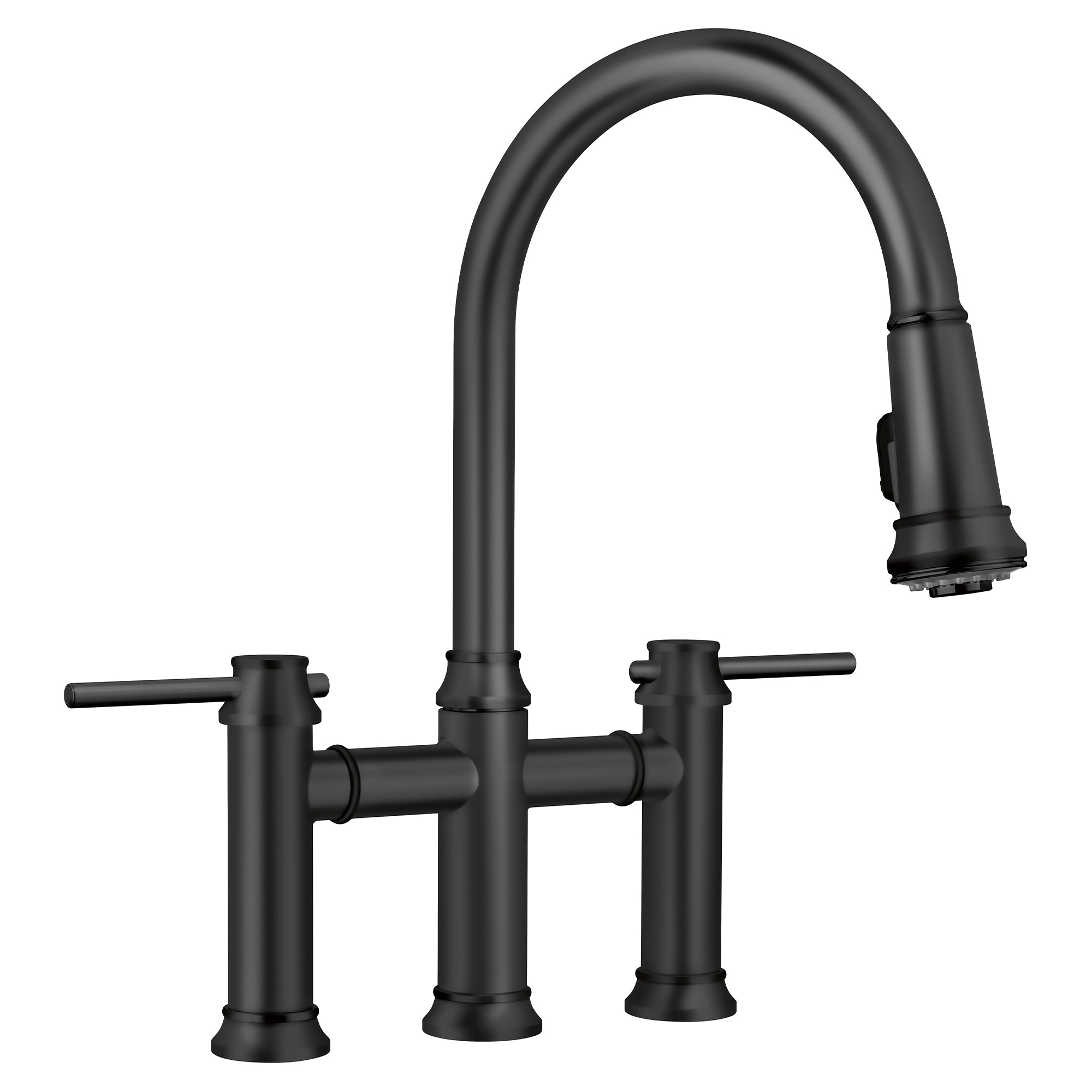 Blanco Empressa Pull-Down Dual-Spray Bridge Faucet BLANCO