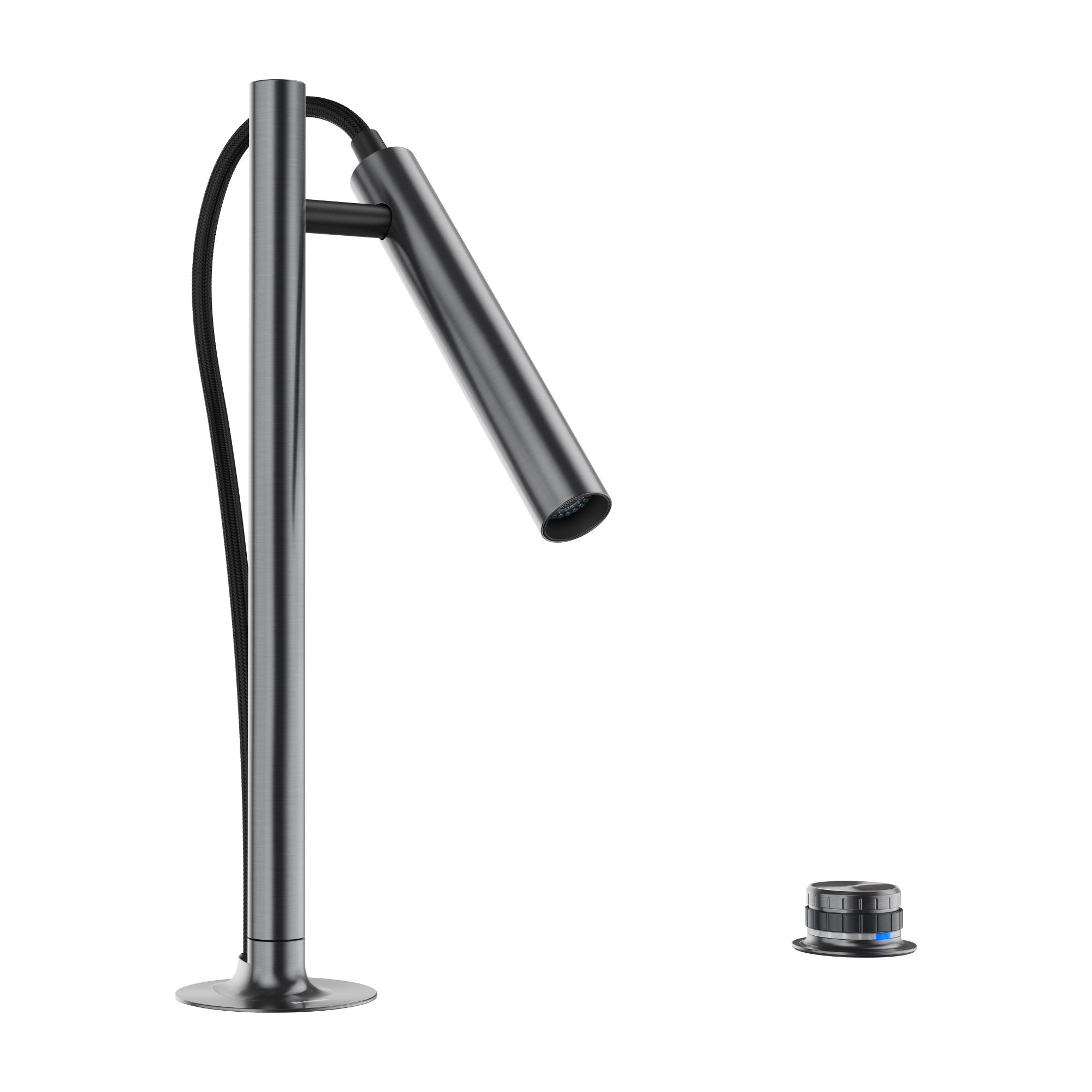 Blanco Luneoo Pull-Down Dual-Spray Kitchen Faucet with Push Button Activation BLANCO