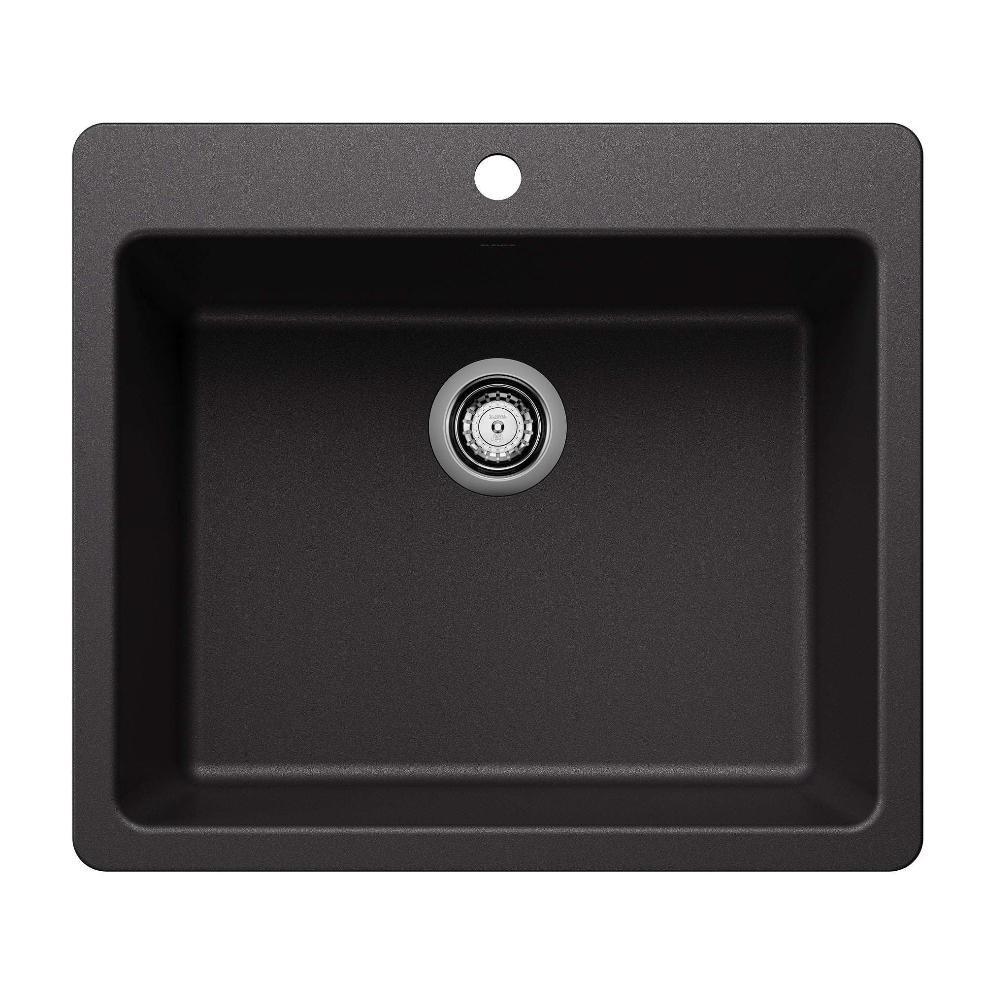 Blanco Liven SILGRANIT 25" Single Bowl Dual Mount Kitchen Sink BLANCO