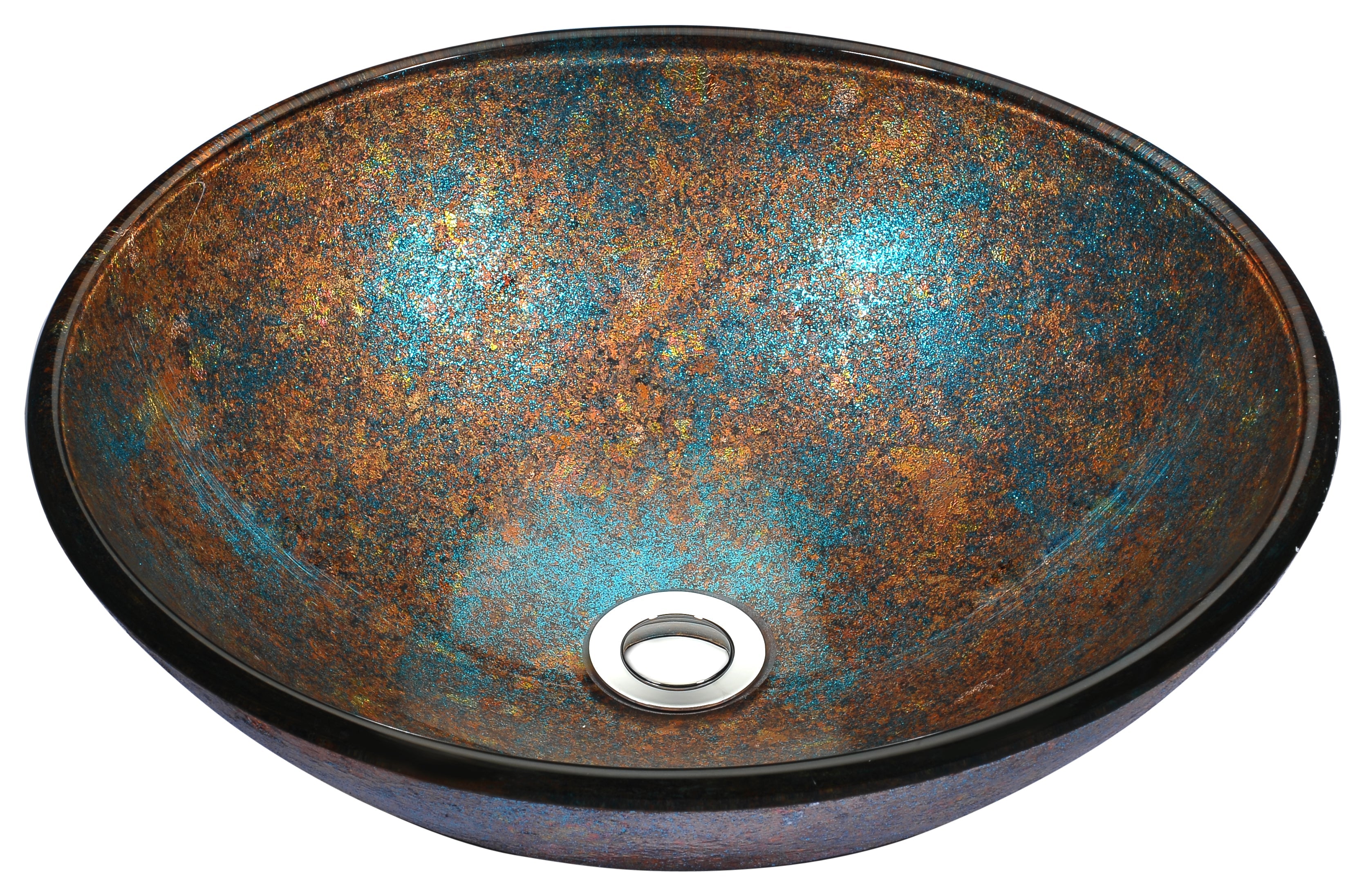 ANZZI Tara Series Deco-Glass Vessel Sink ANZZI
