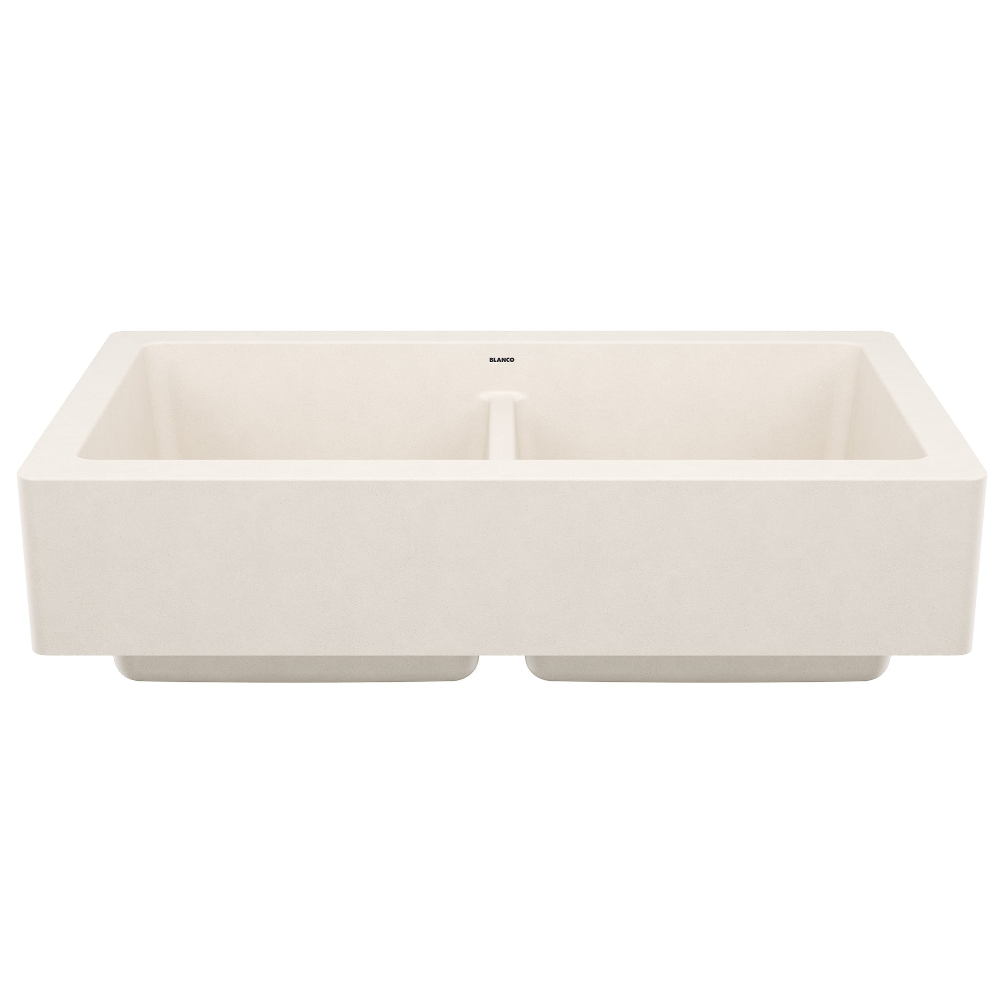 Blanco Vintera SILGRANIT 33" Double Bowl Apron-Front Farmhouse Sink BLANCO