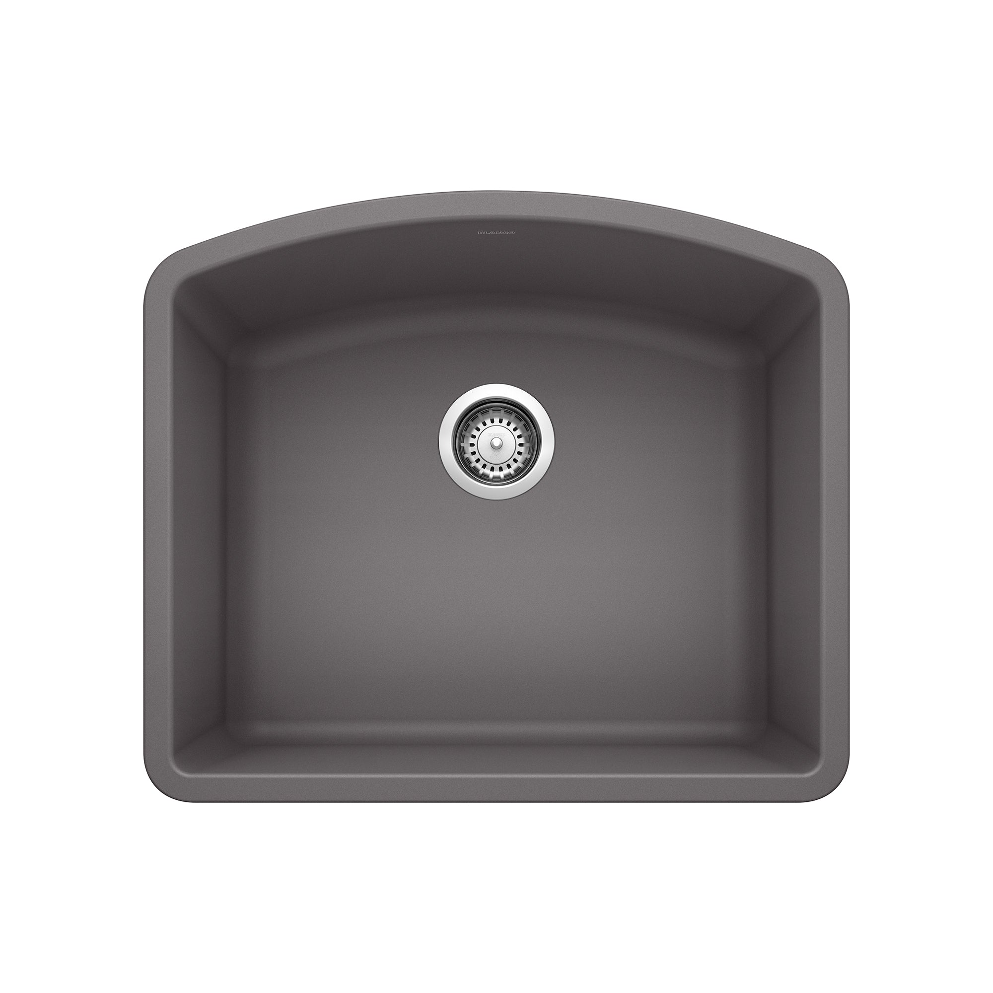 Blanco Diamond SILGRANIT 24" Single Bowl Undermount Kitchen Sink Blanco