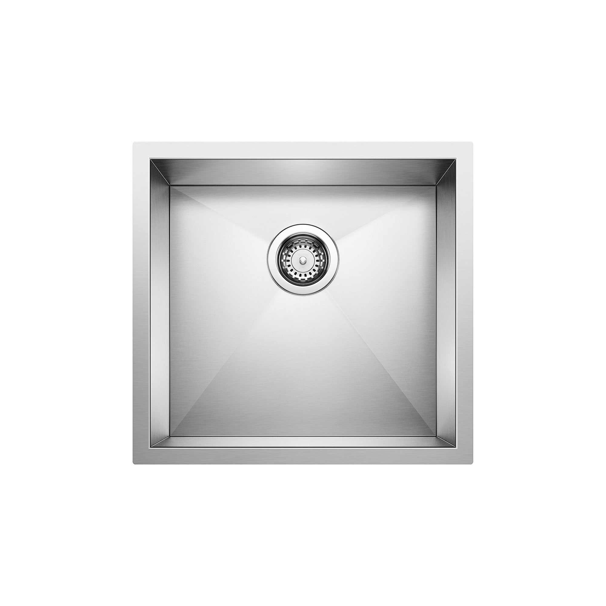 Blanco Precision R0 19" Single Bowl Undermount Stainless Steel Kitchen Sink BLANCO