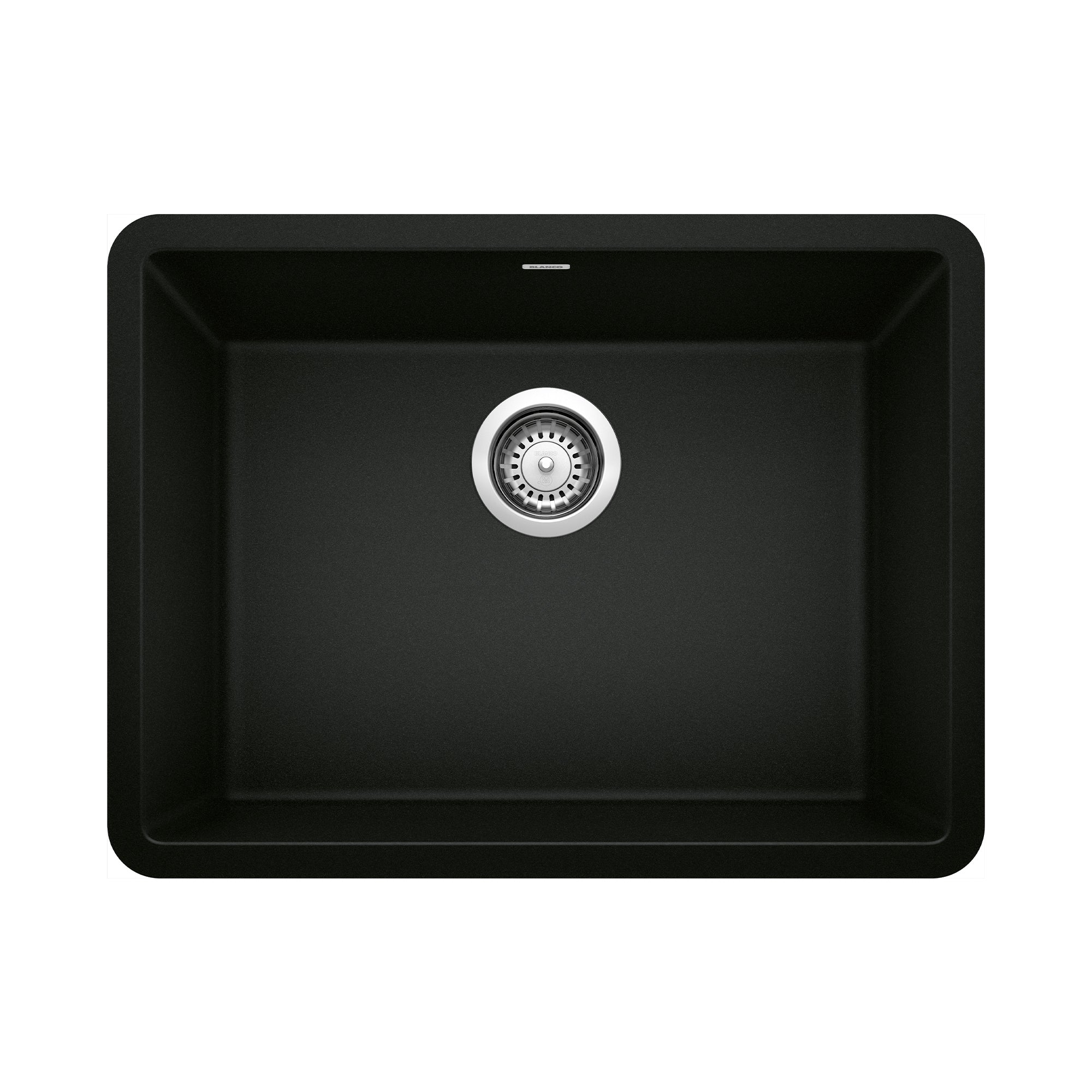 Blanco Precis SILGRANIT 24" Single Bowl Undermount Kitchen Sink Blanco