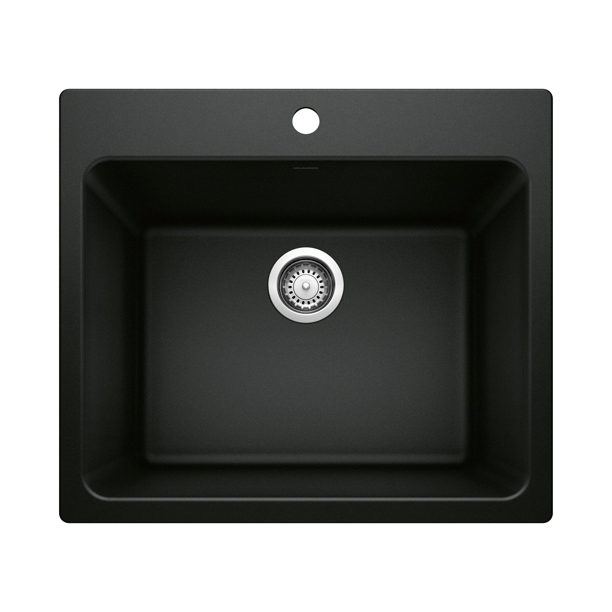 Blanco Liven SILGRANIT 25" Single Bowl Dual Mount Laundry Sink Blanco