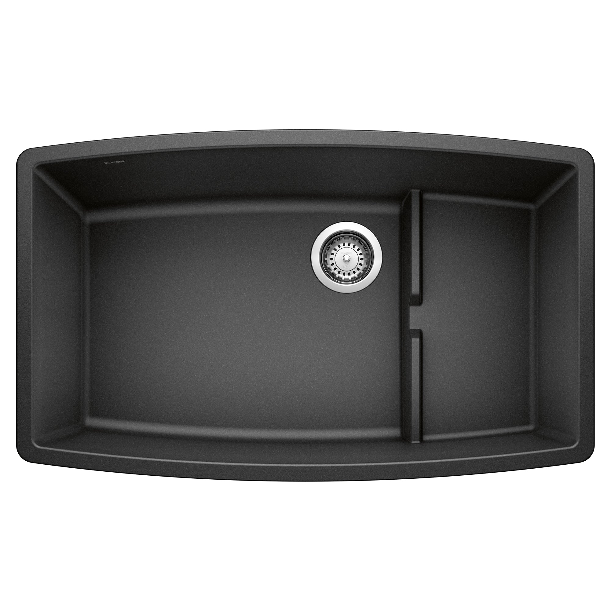 Blanco Performa Cascade SILGRANIT 32" Single Bowl Undermount Kitchen Sink with Colander BLANCO