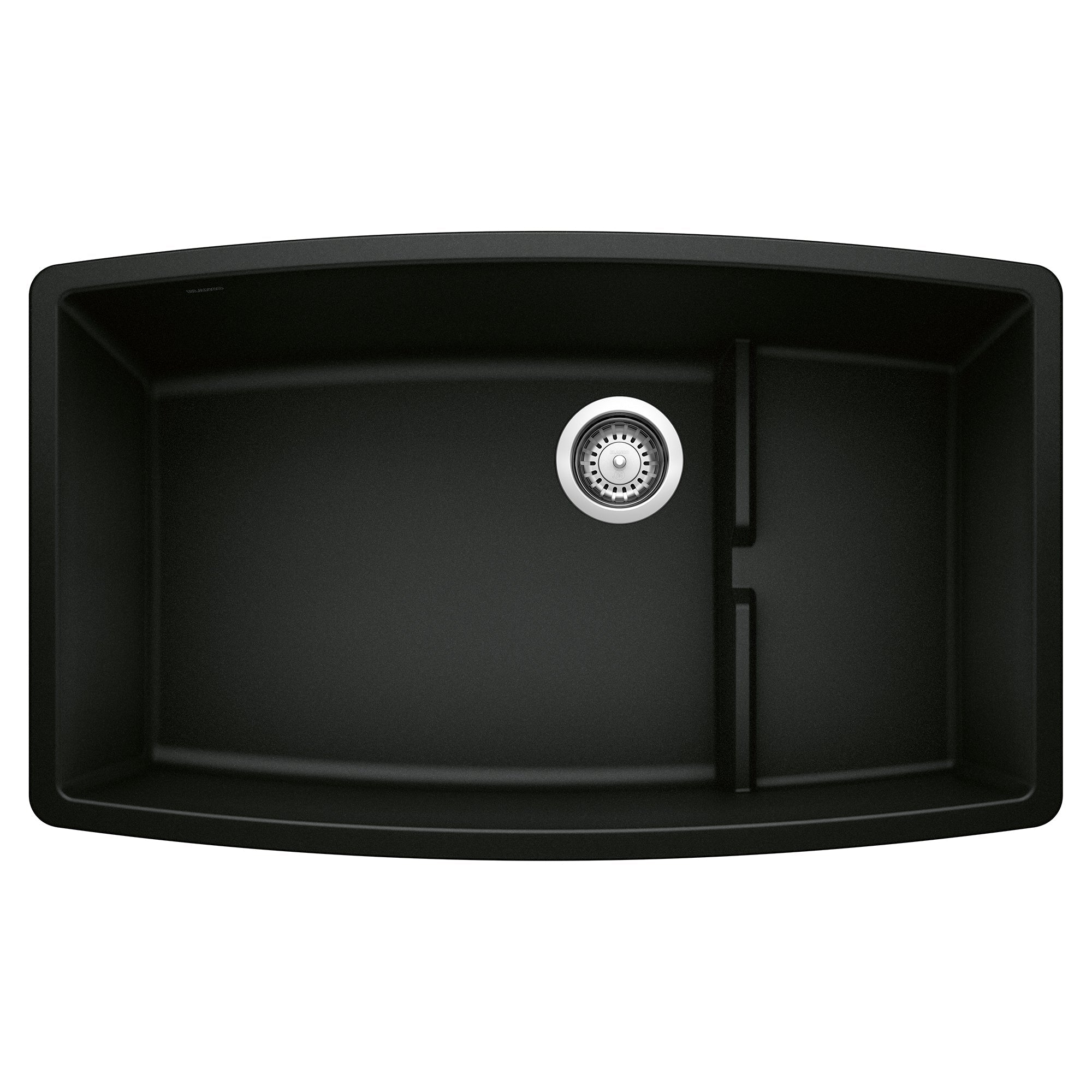 Blanco Performa Cascade SILGRANIT 32" Single Bowl Undermount Kitchen Sink with Colander BLANCO