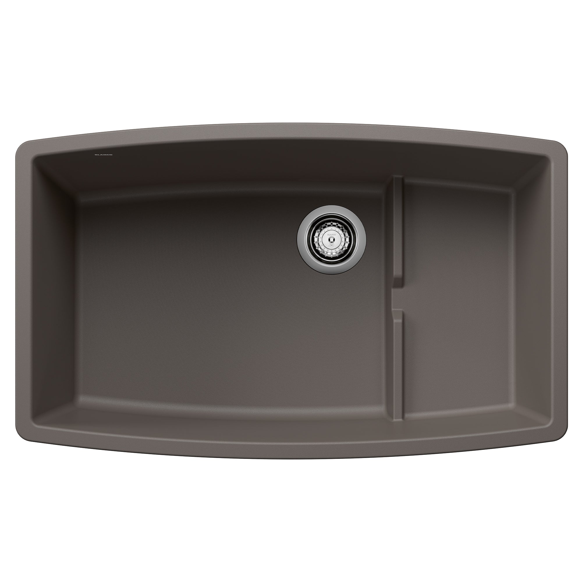 Blanco Performa Cascade SILGRANIT 32" Single Bowl Undermount Kitchen Sink with Colander BLANCO