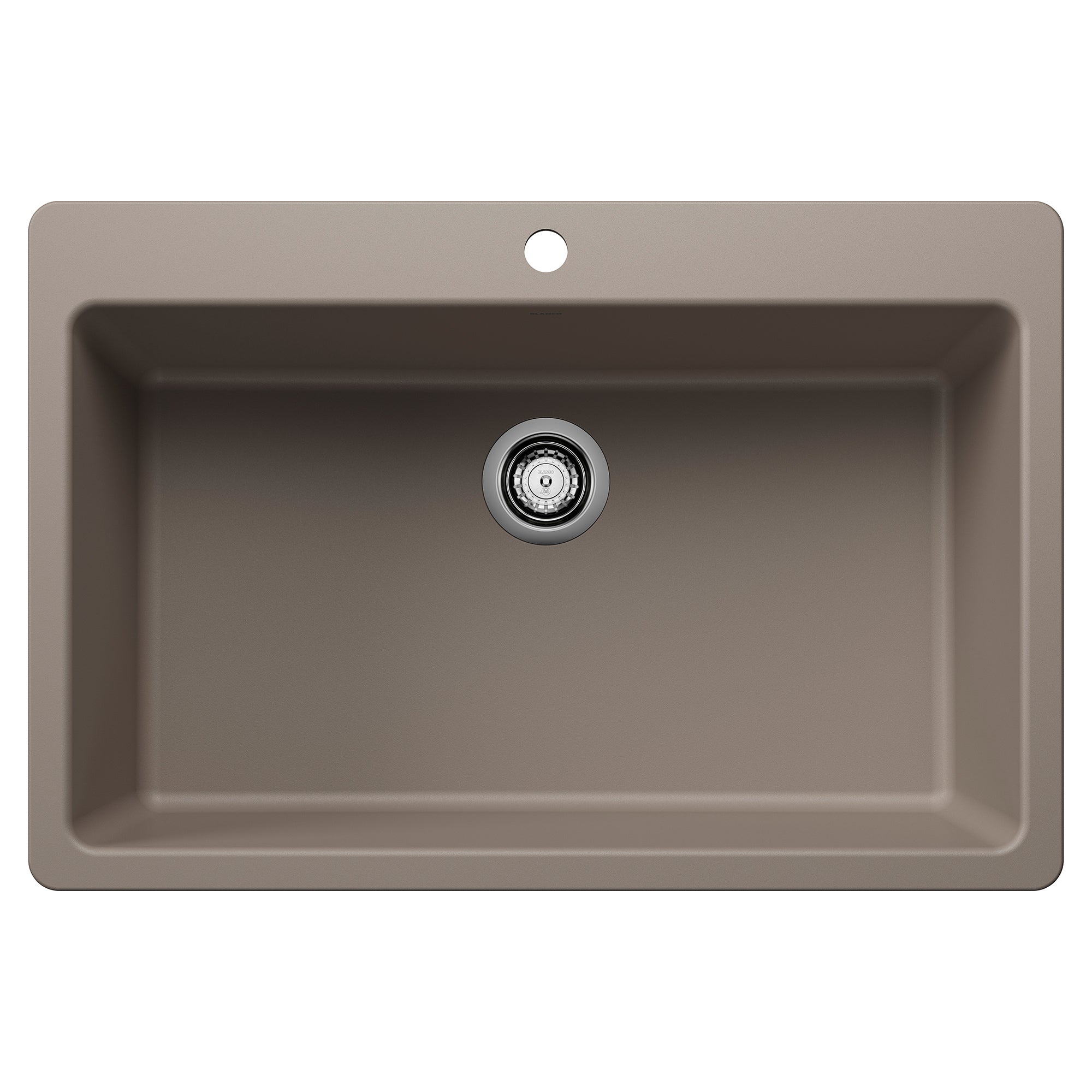 Blanco Liven SILGRANIT 33" Super Single Dual Mount Kitchen Sink BLANCO