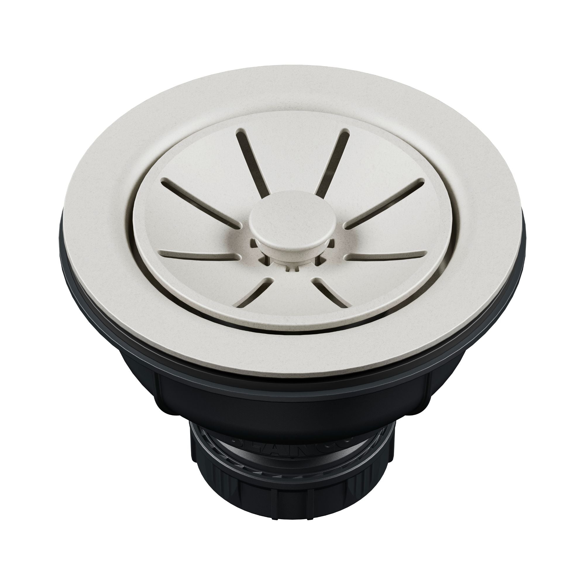 Blanco Essential Silgranit Color-Matched 3.5" Basket Strainer with Turn-to-Close Design BLANCO