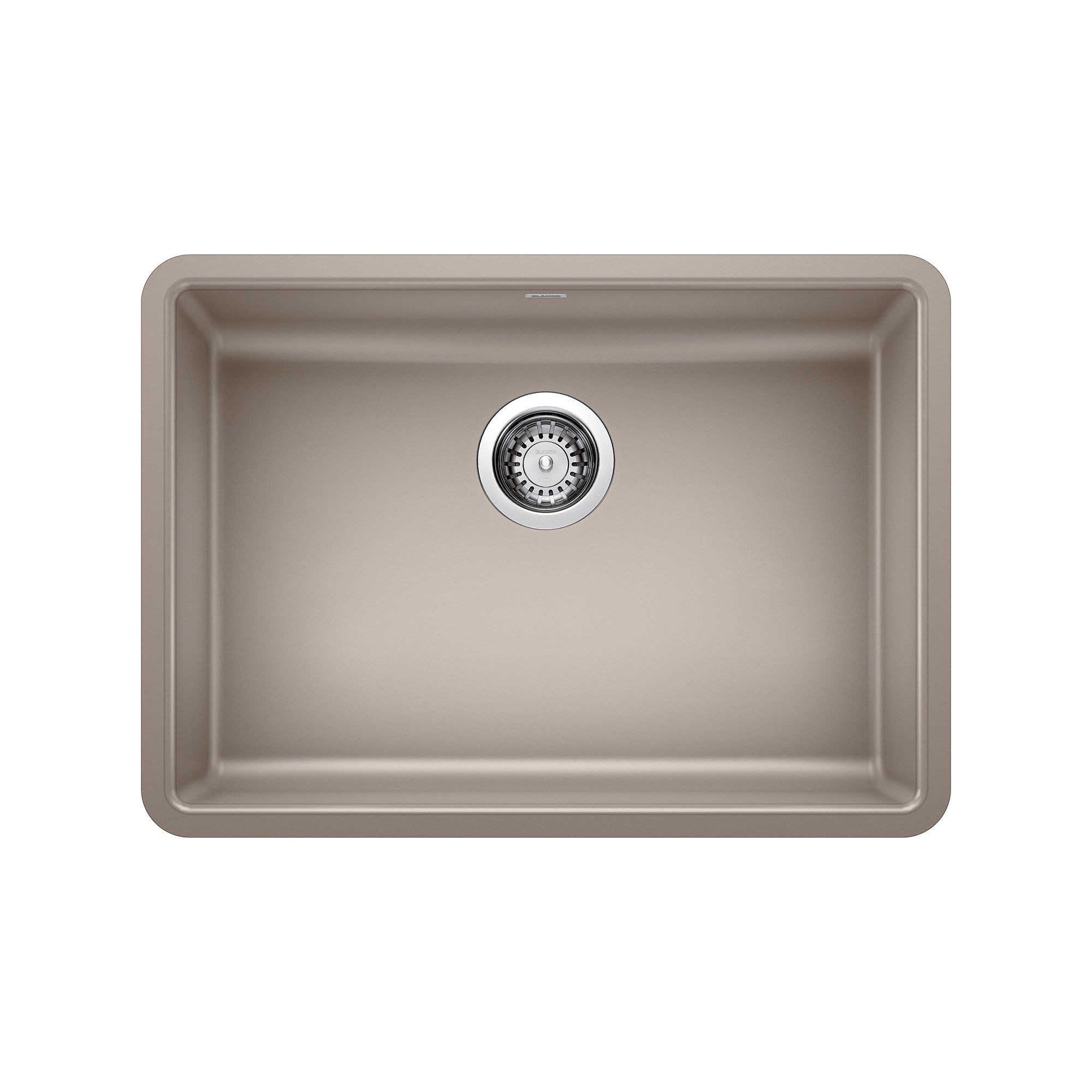 Blanco Precis SILGRANIT 25" ADA Single Bowl Undermount Kitchen Sink BLANCO