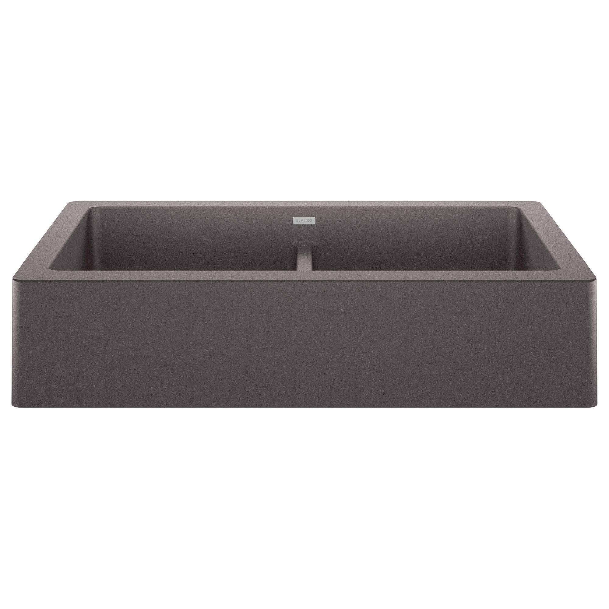 Blanco Vintera SILGRANIT 33" Double Bowl Apron-Front Farmhouse Sink BLANCO