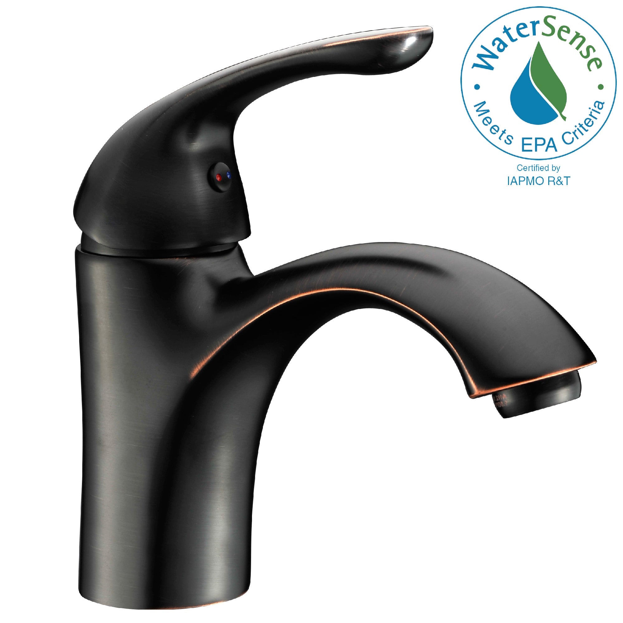 ANZZI Clavier Series Single Hole Single-Handle Mid-Arc Bathroom Faucet ANZZI
