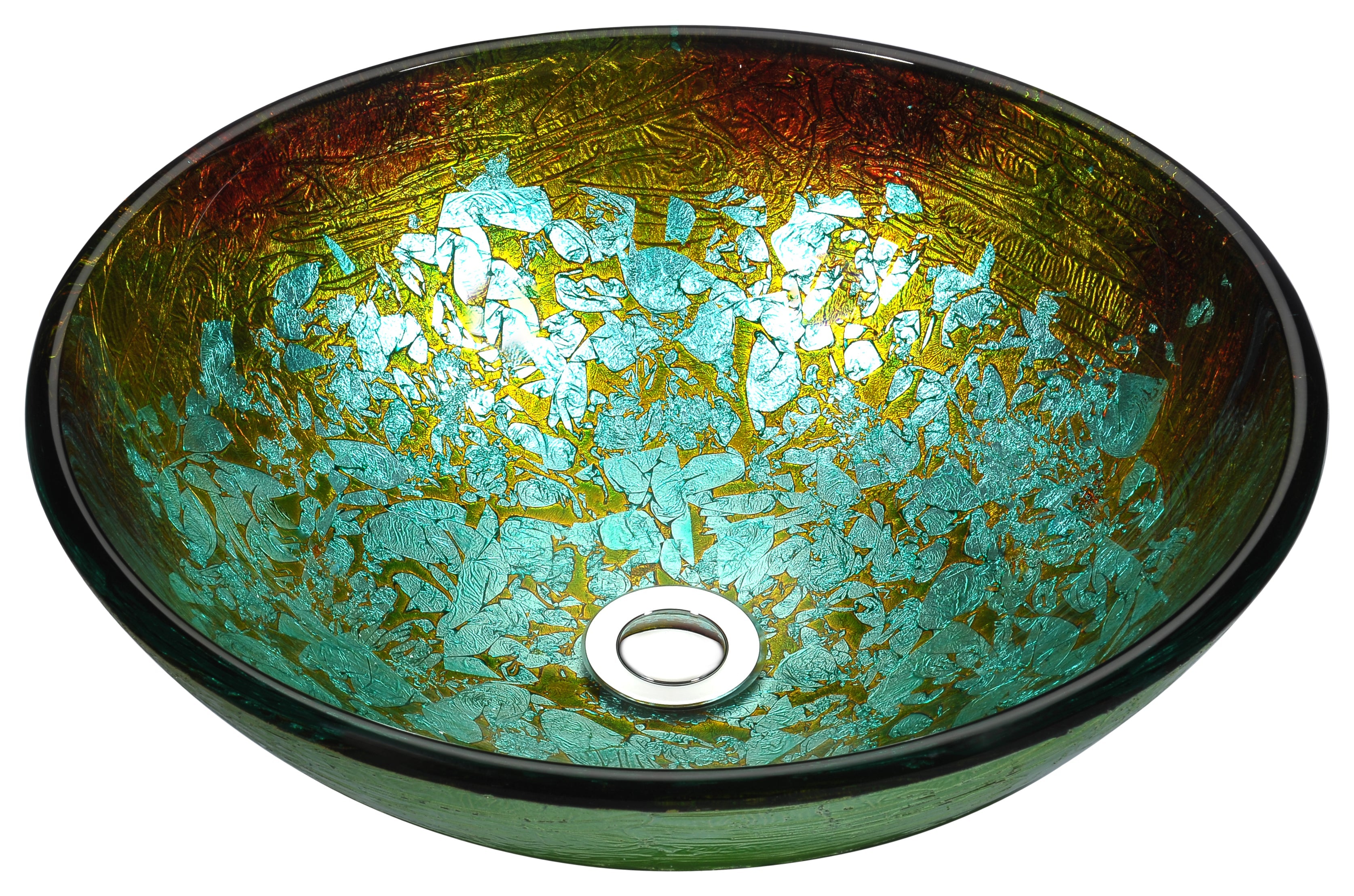 ANZZI Tara Series Deco-Glass Vessel Sink ANZZI