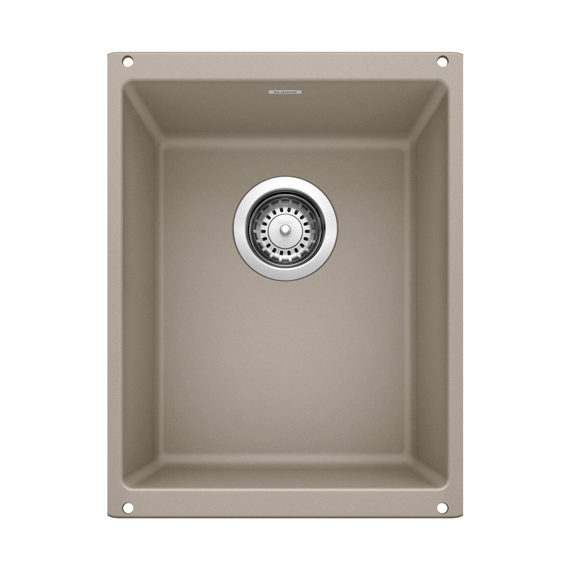 Blanco Precis SILGRANIT 13" Undermount Bar Sink Blanco