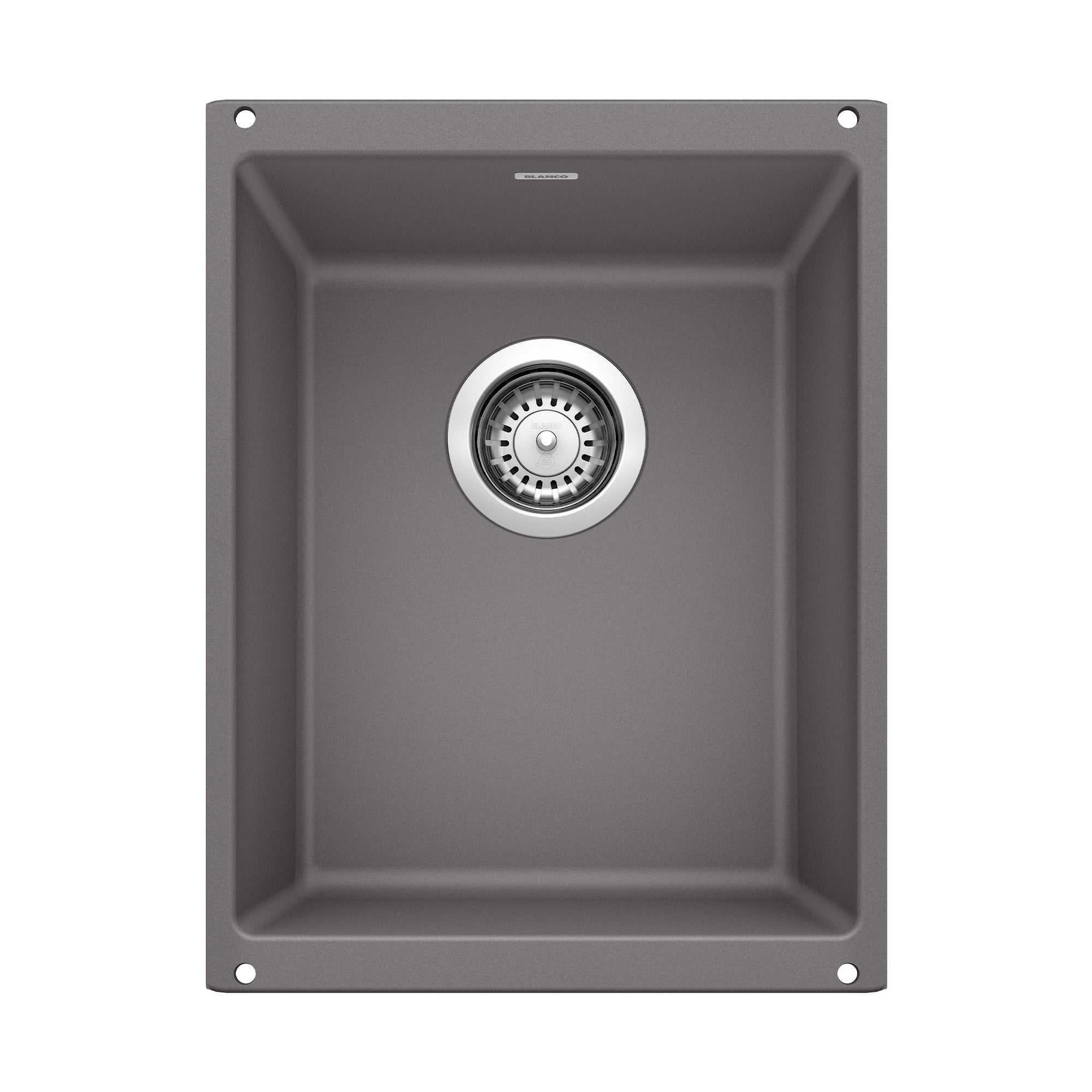 Blanco Precis SILGRANIT 13" Undermount Bar Sink Blanco