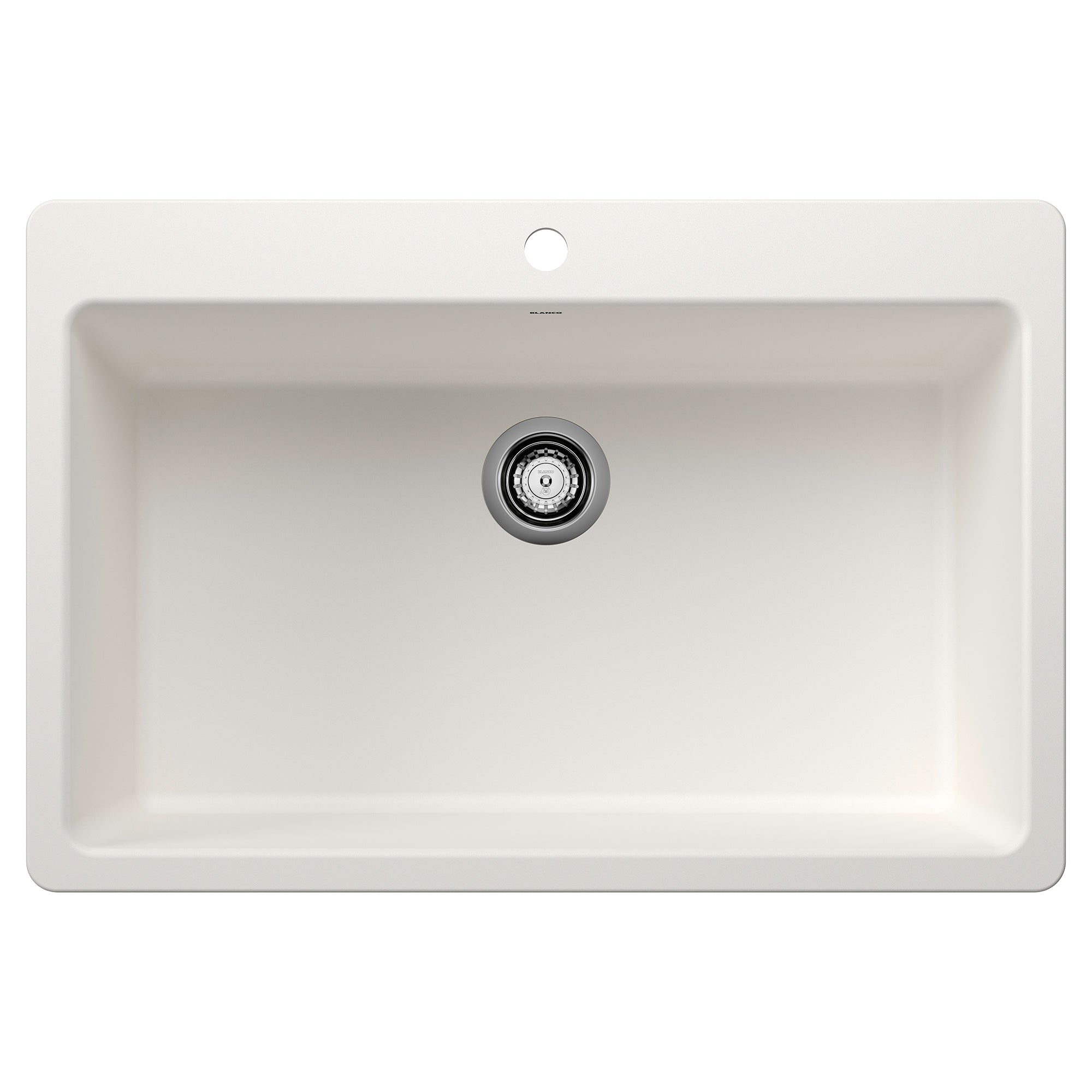 Blanco Liven SILGRANIT 33" Super Single Dual Mount Kitchen Sink BLANCO