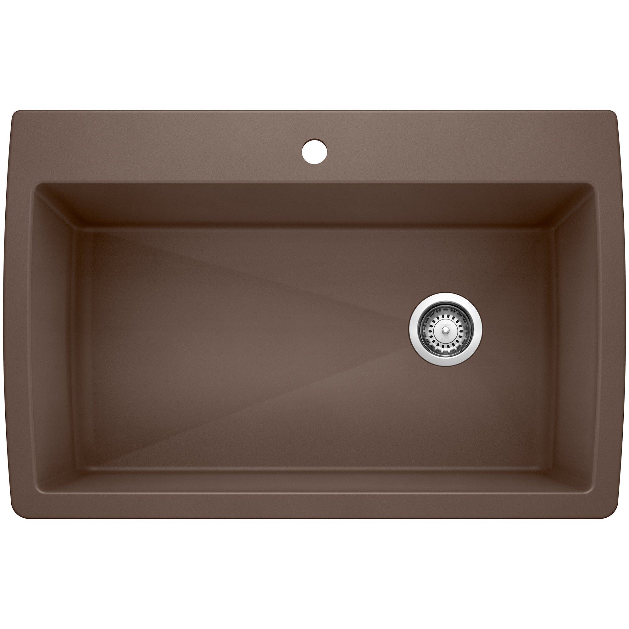 Blanco Diamond SILGRANIT 33.5" Super Single Dual Mount Kitchen Sink BLANCO