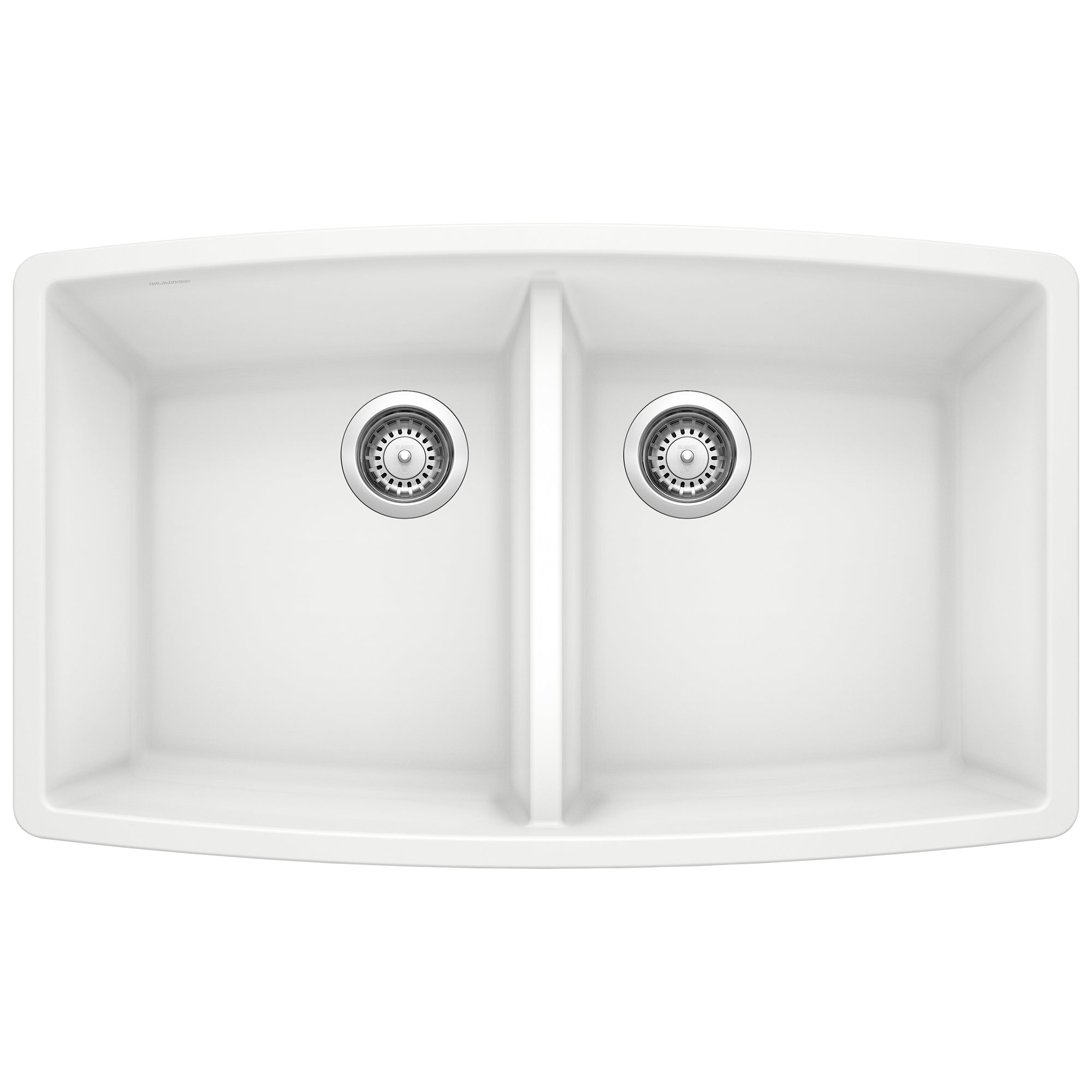 Blanco Performa SILGRANIT 33" 50/50 Double Bowl Undermount Kitchen Sink BLANCO