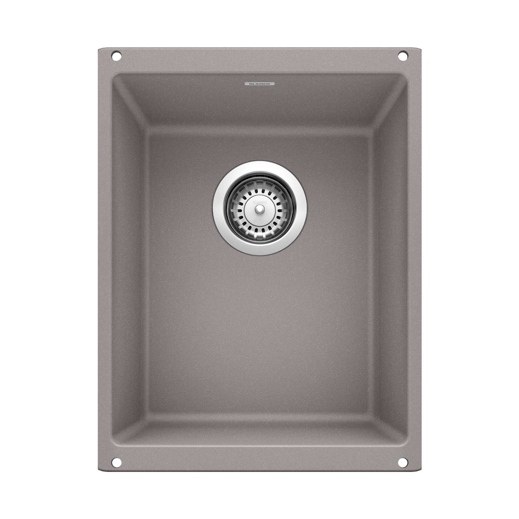 Blanco Precis SILGRANIT 13" Undermount Bar Sink Blanco