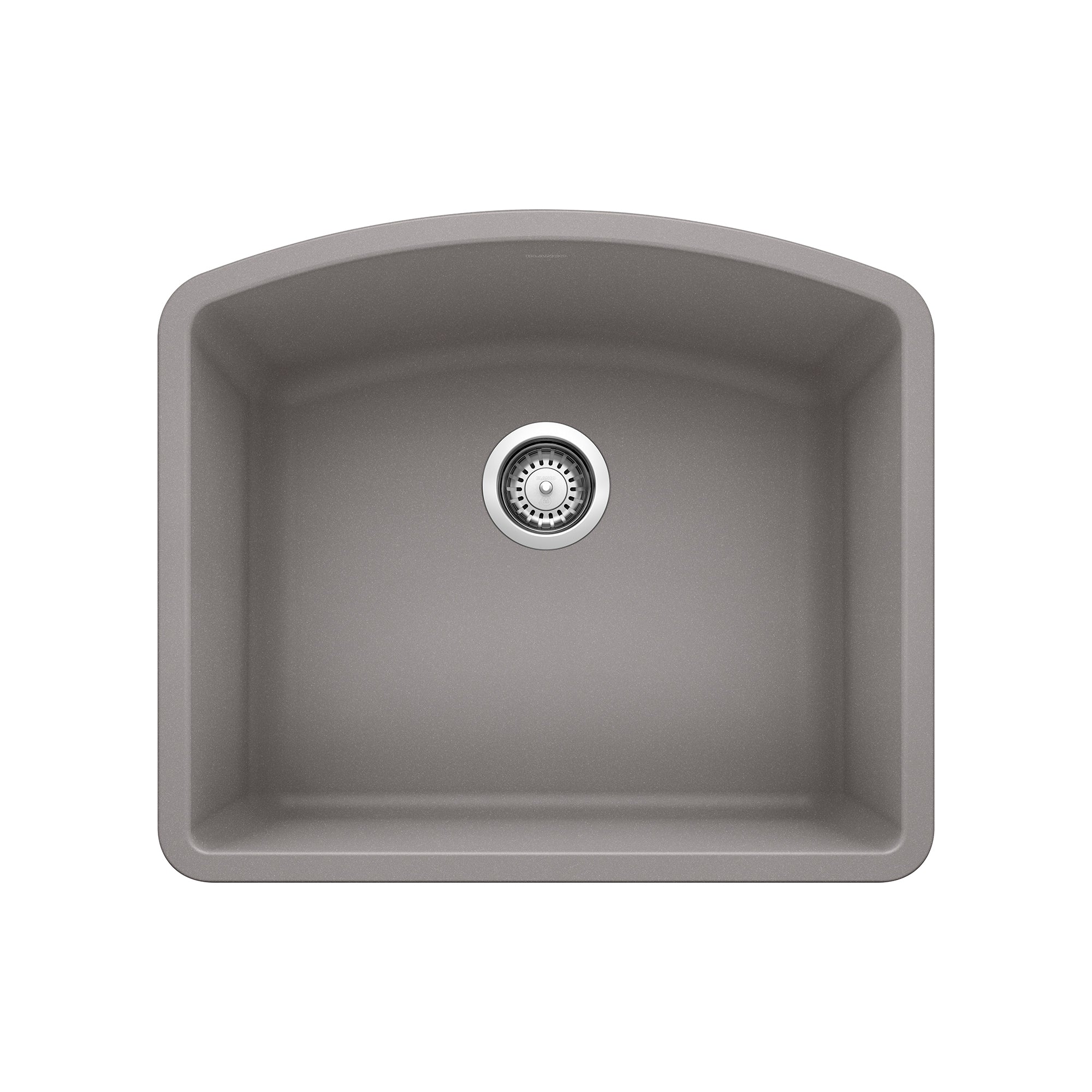 Blanco Diamond SILGRANIT 24" Single Bowl Undermount Kitchen Sink Blanco
