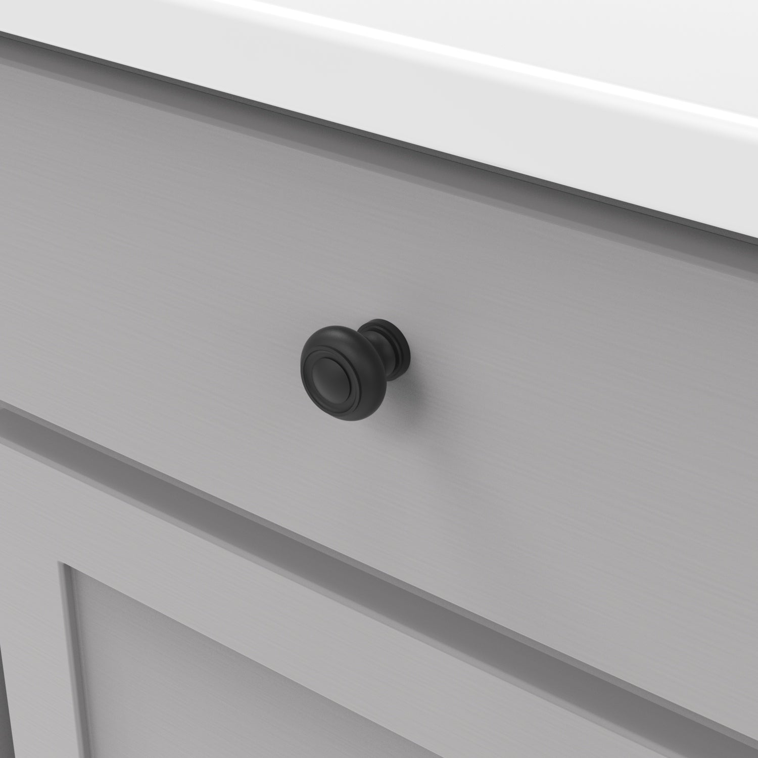 Hickory Hardware Cottage Knob 1-1/4 Inch Diameter Hickory Hardware