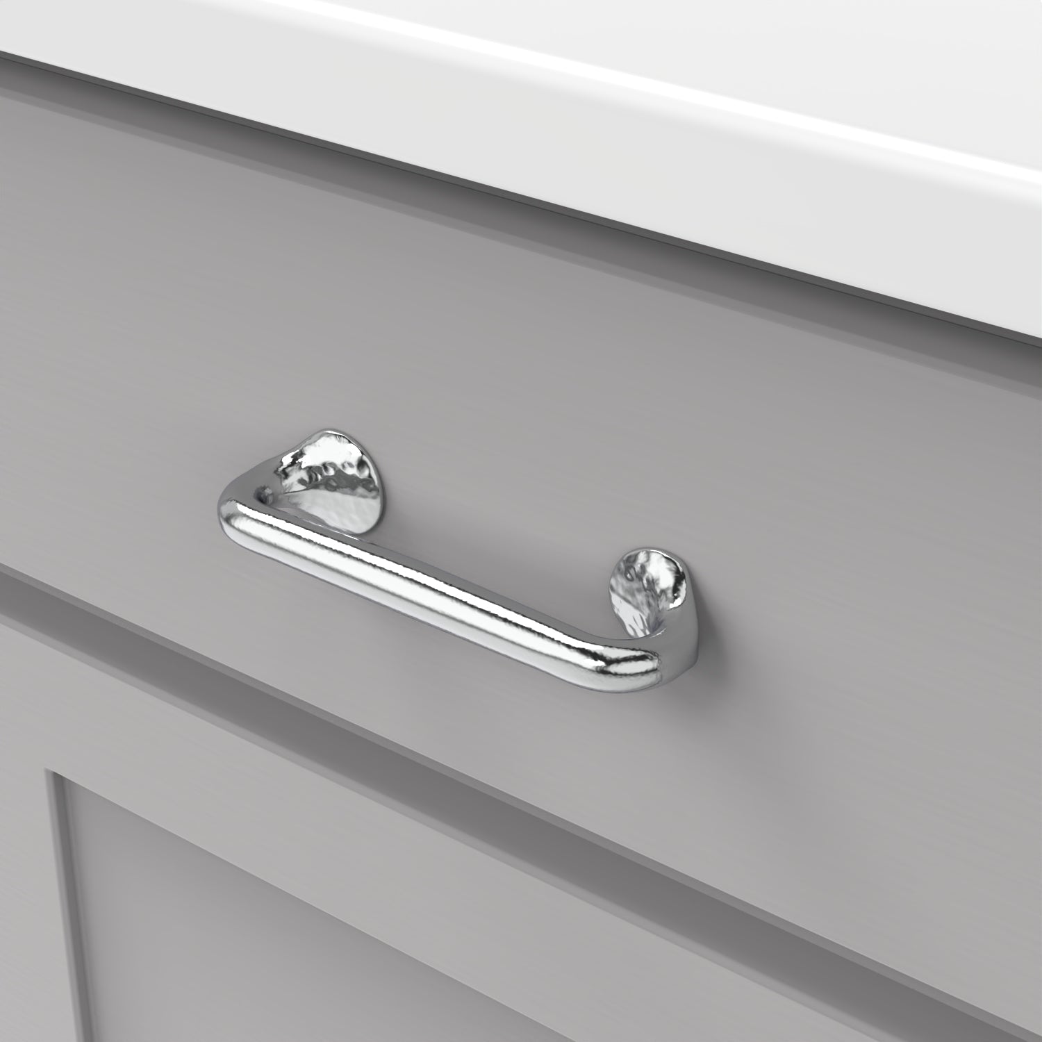 Hickory Hardware Craftsman Pull 3-3/4 Inch (96mm) Center to Center Hickory Hardware