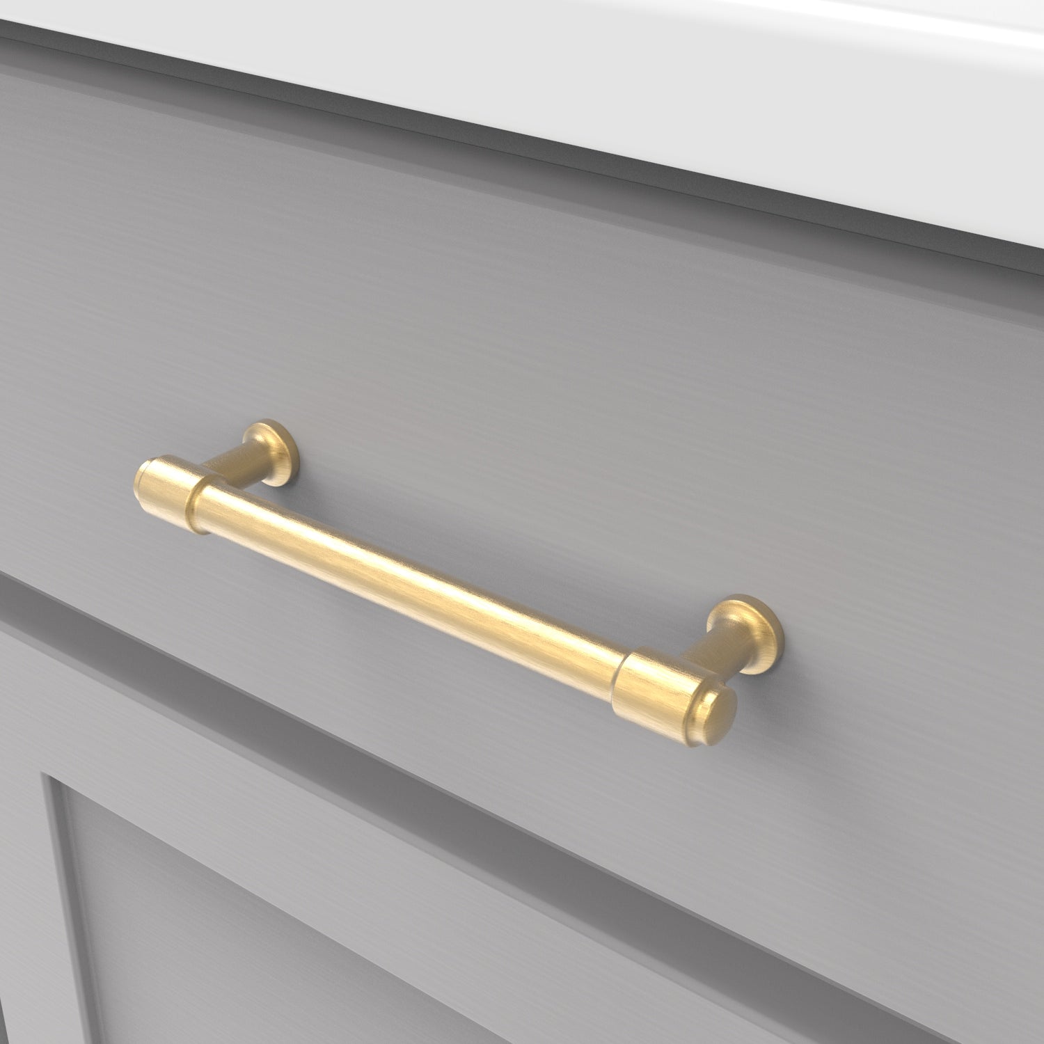 Hickory Hardware Piper Pull 5-1/16 Inch (128mm) Center to Center Hickory Hardware