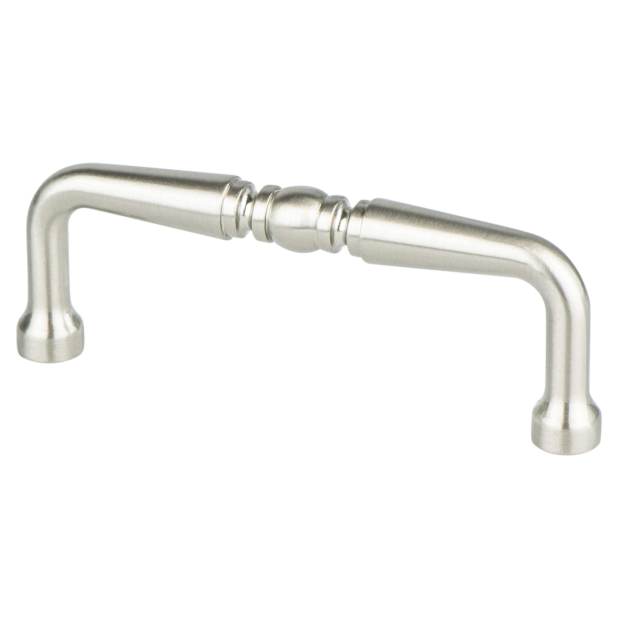 Berenson Advantage Plus Two 3 inch CTC Black Nickel Spindle Cabinet Pull Berenson