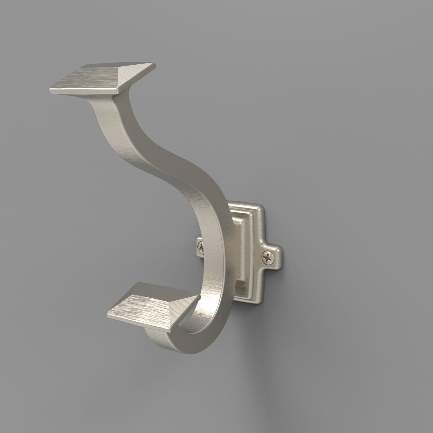 Hickory Hardware Bungalow Hook 1-1/2 Inch Center to Center Hickory Hardware