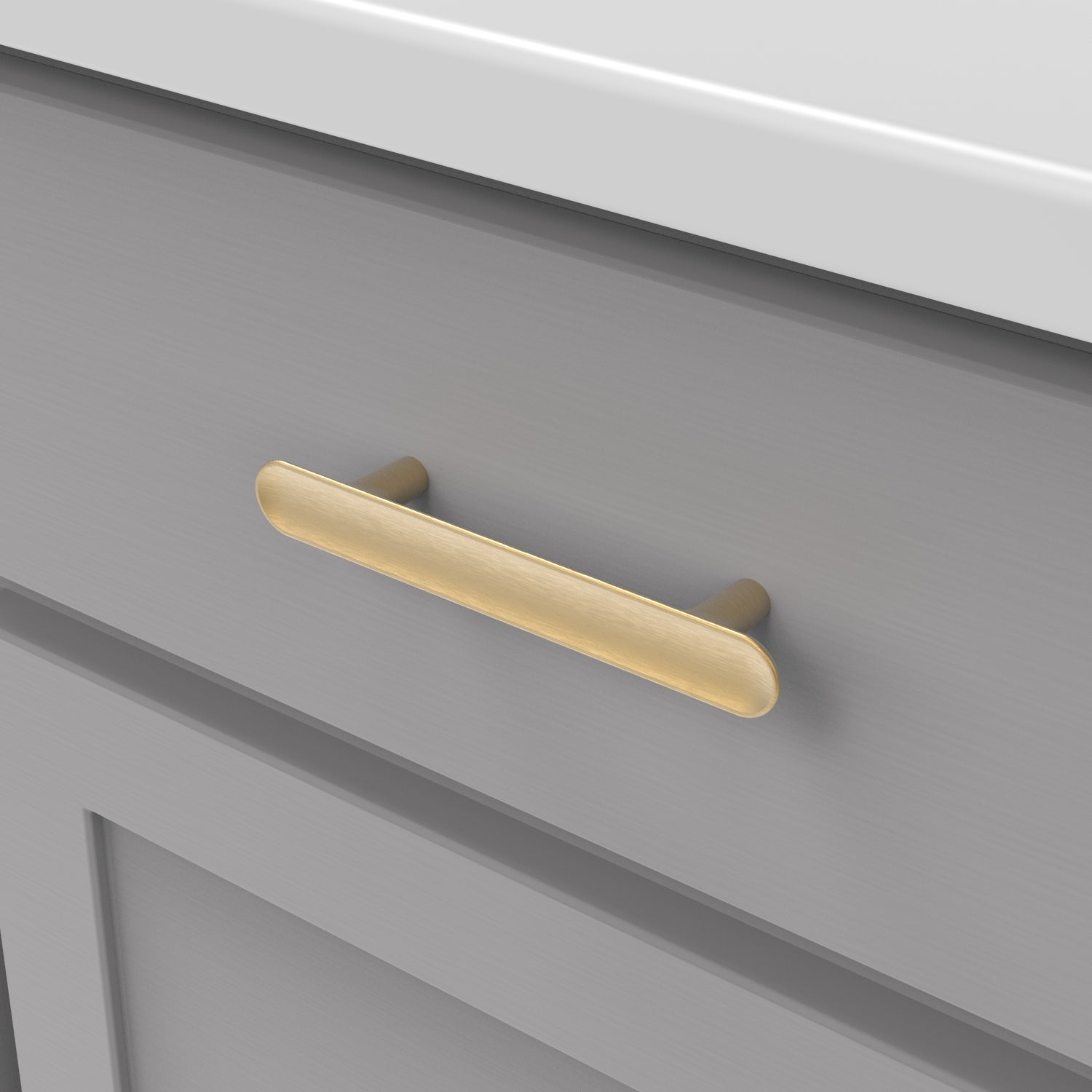 Hickory Hardware Maven Pull 3-3/4 Inch (96mm) Center to Center Hickory Hardware