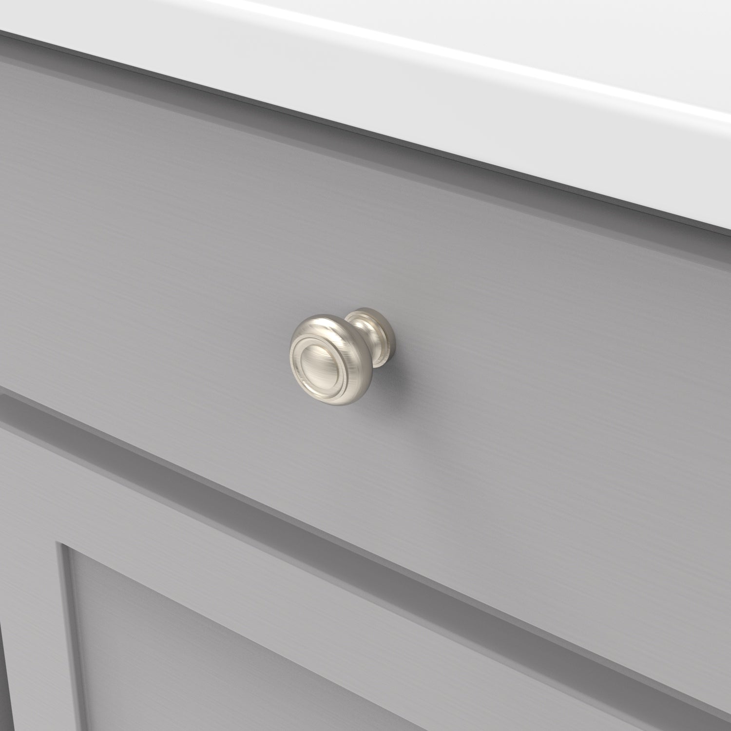 Hickory Hardware Cottage Knob 1-1/4 Inch Diameter Hickory Hardware