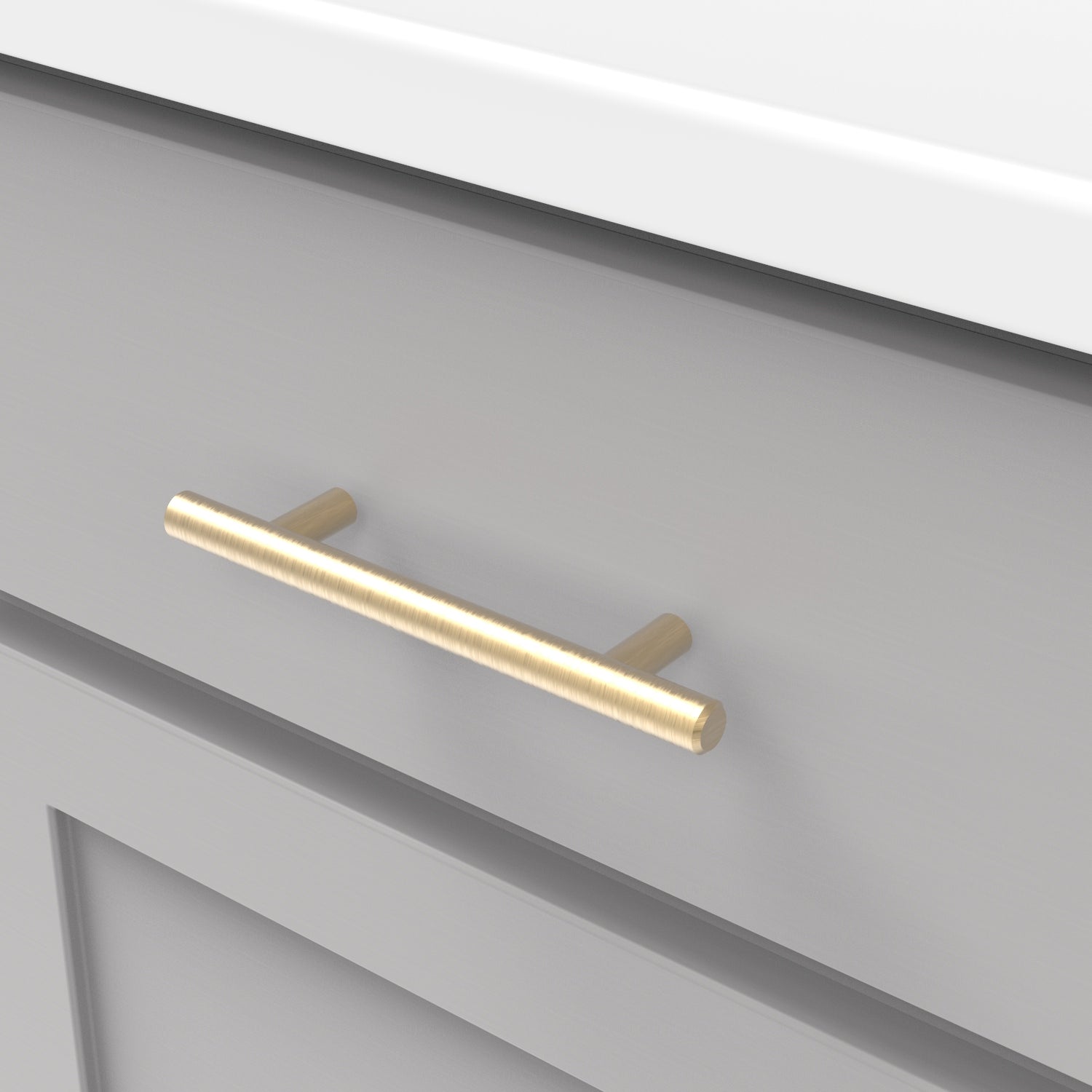 Hickory Hardware Bar Pulls Pull 3-3/4 Inch (96mm) Center to Center Hickory Hardware