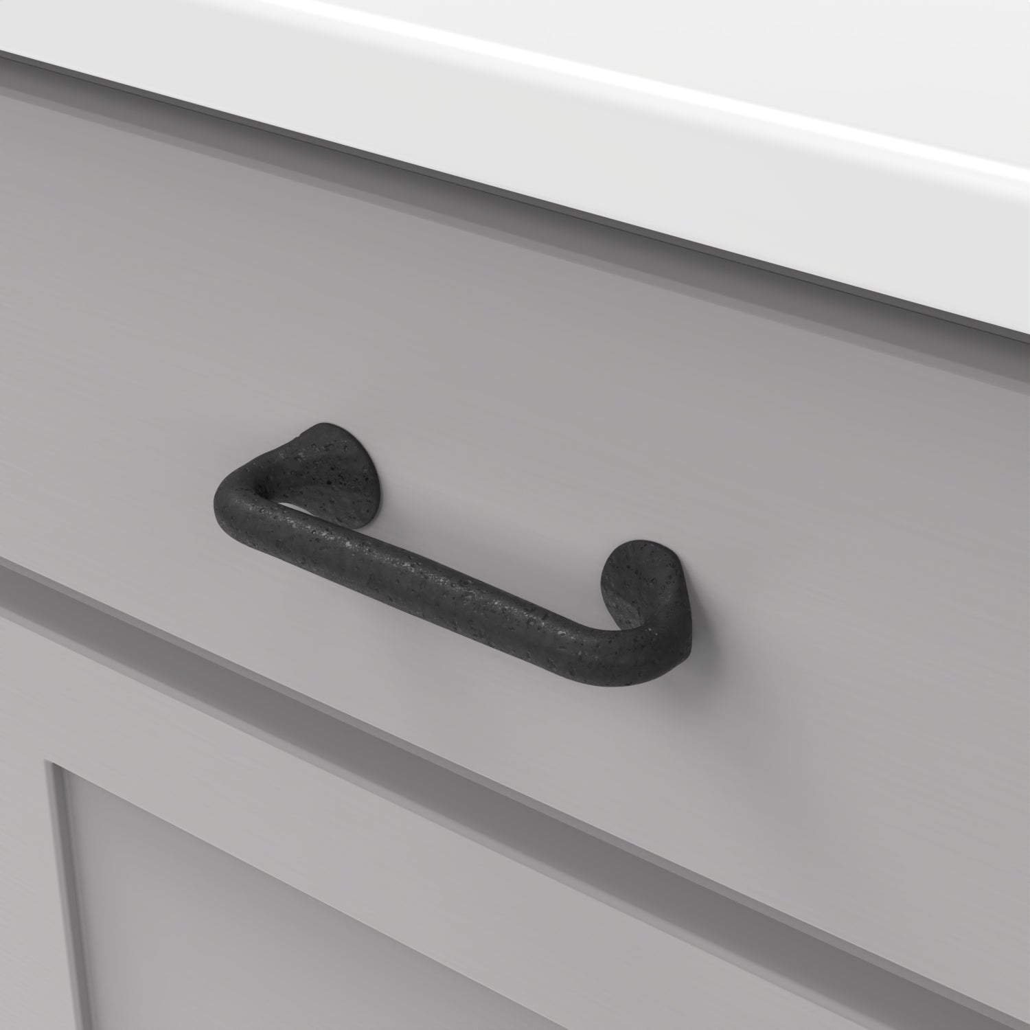 Hickory Hardware Craftsman Pull 3-3/4 Inch (96mm) Center to Center Hickory Hardware